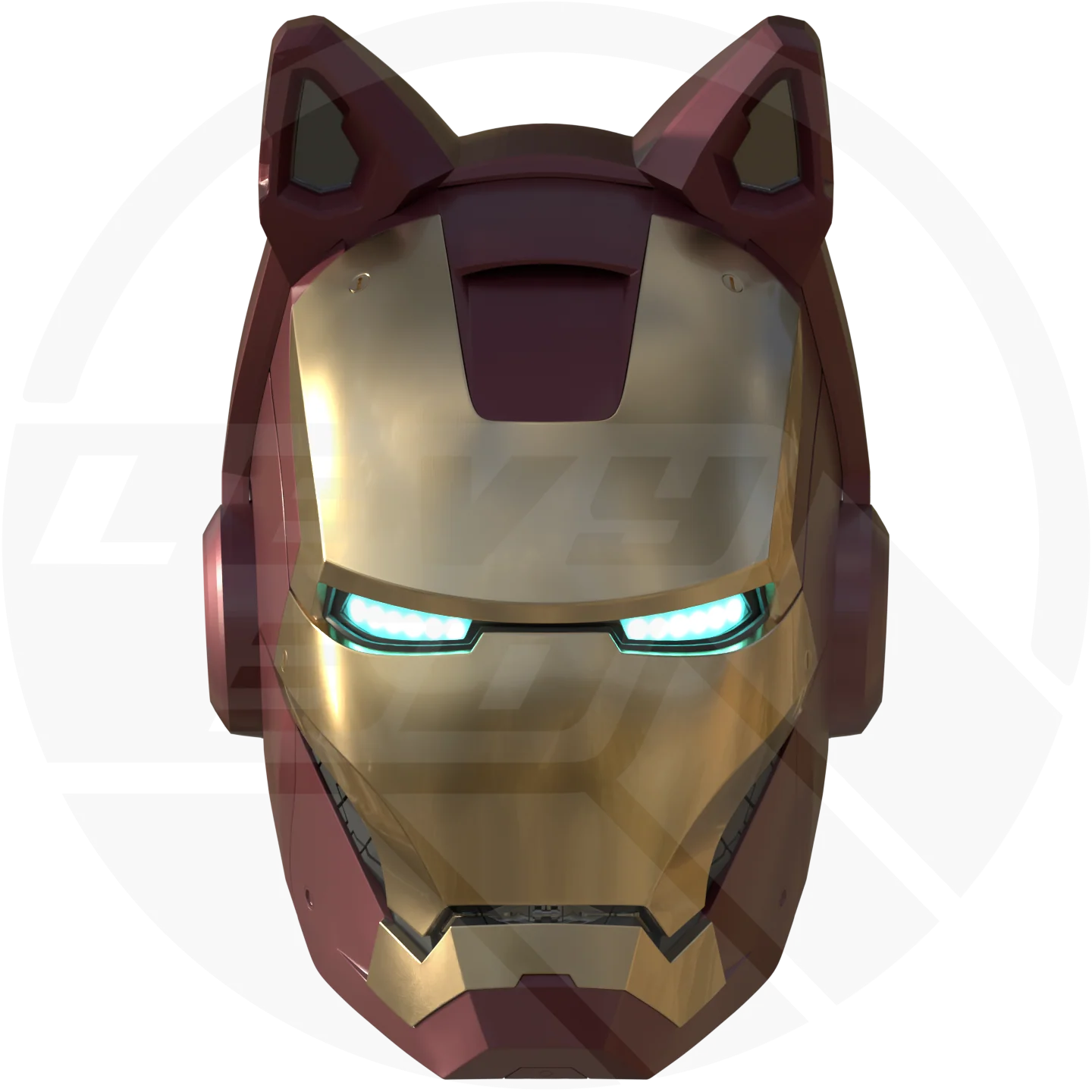 Mk 3 V4 helmet with ear motorization and cat ears - Image 8
