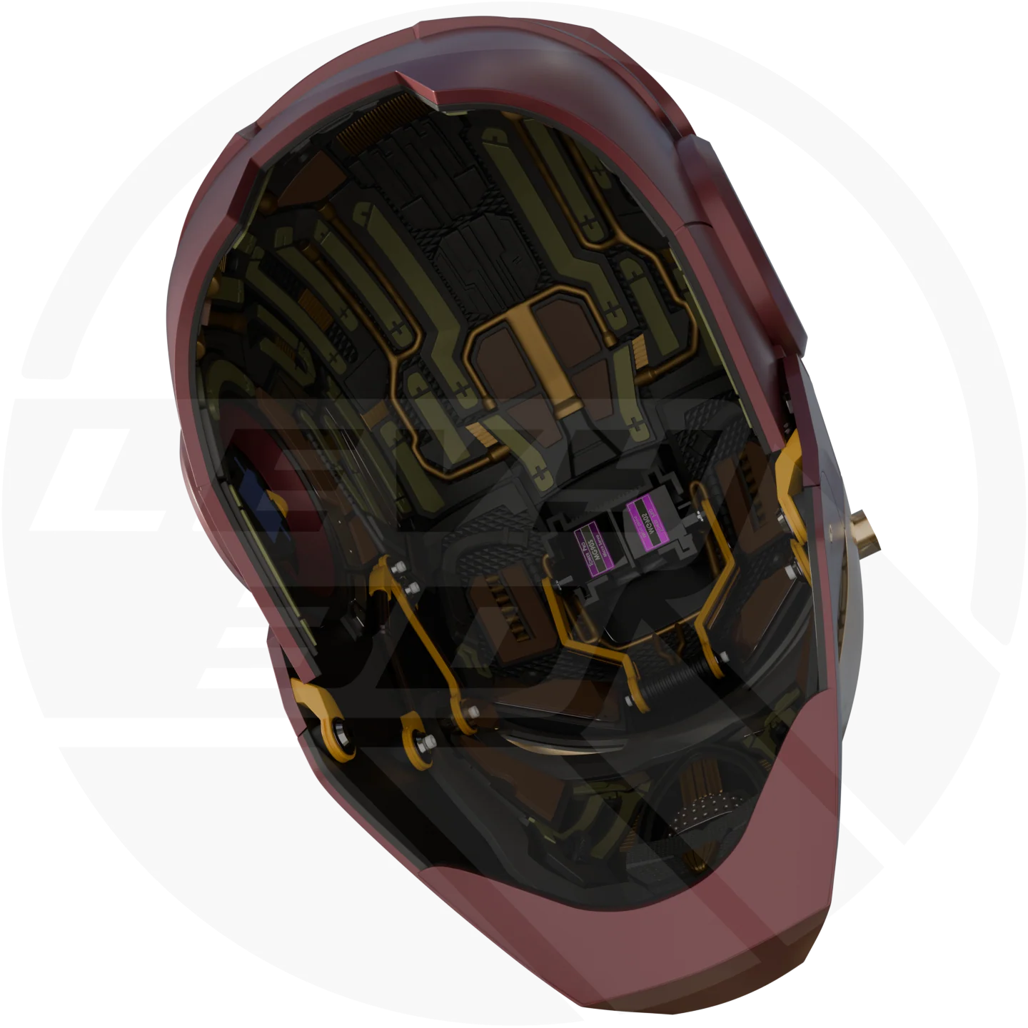 Mk 3 V4 helmet with ear motorization and cat ears - Image 9