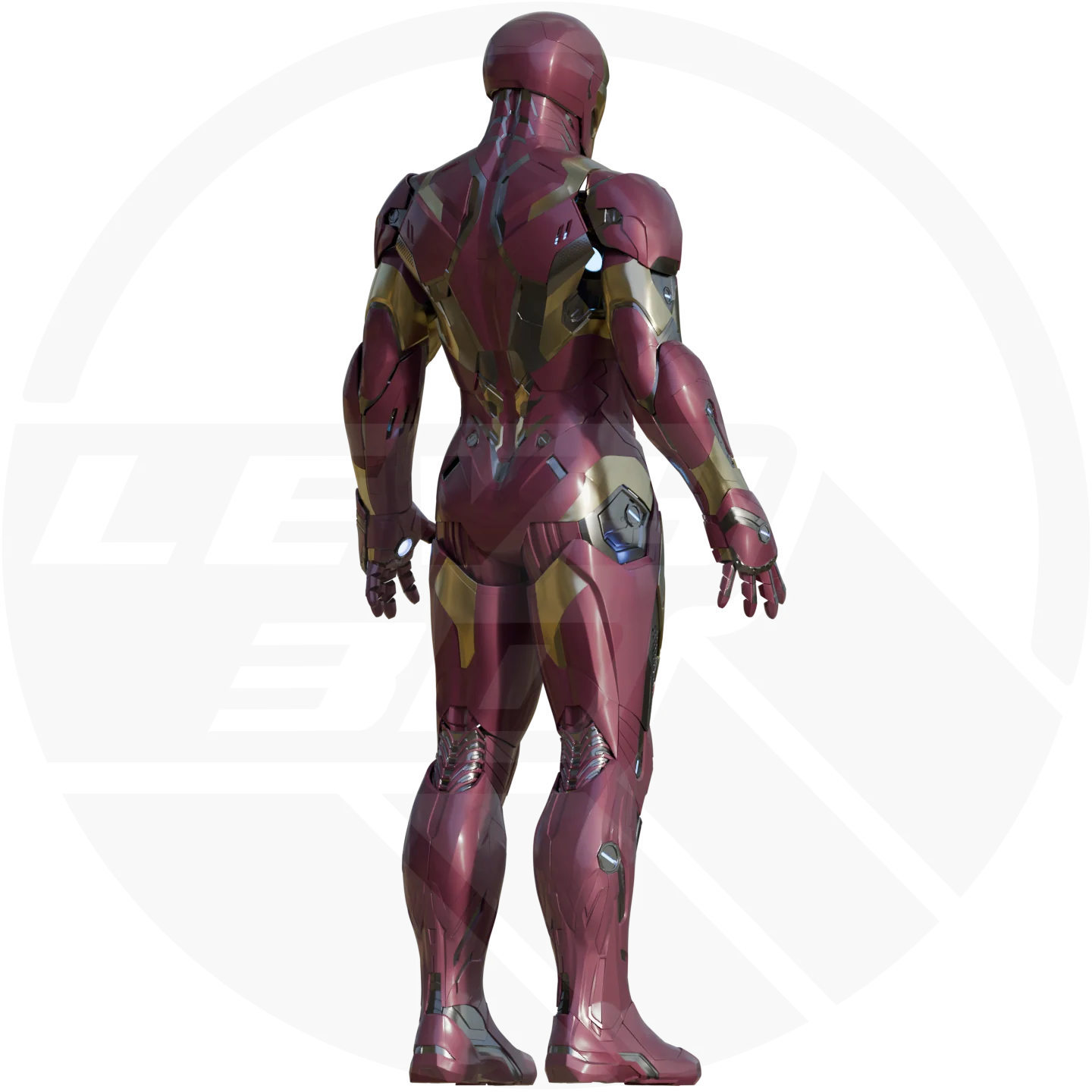 Mk 46/47 full suit Motorized 3D printable model - Image 7