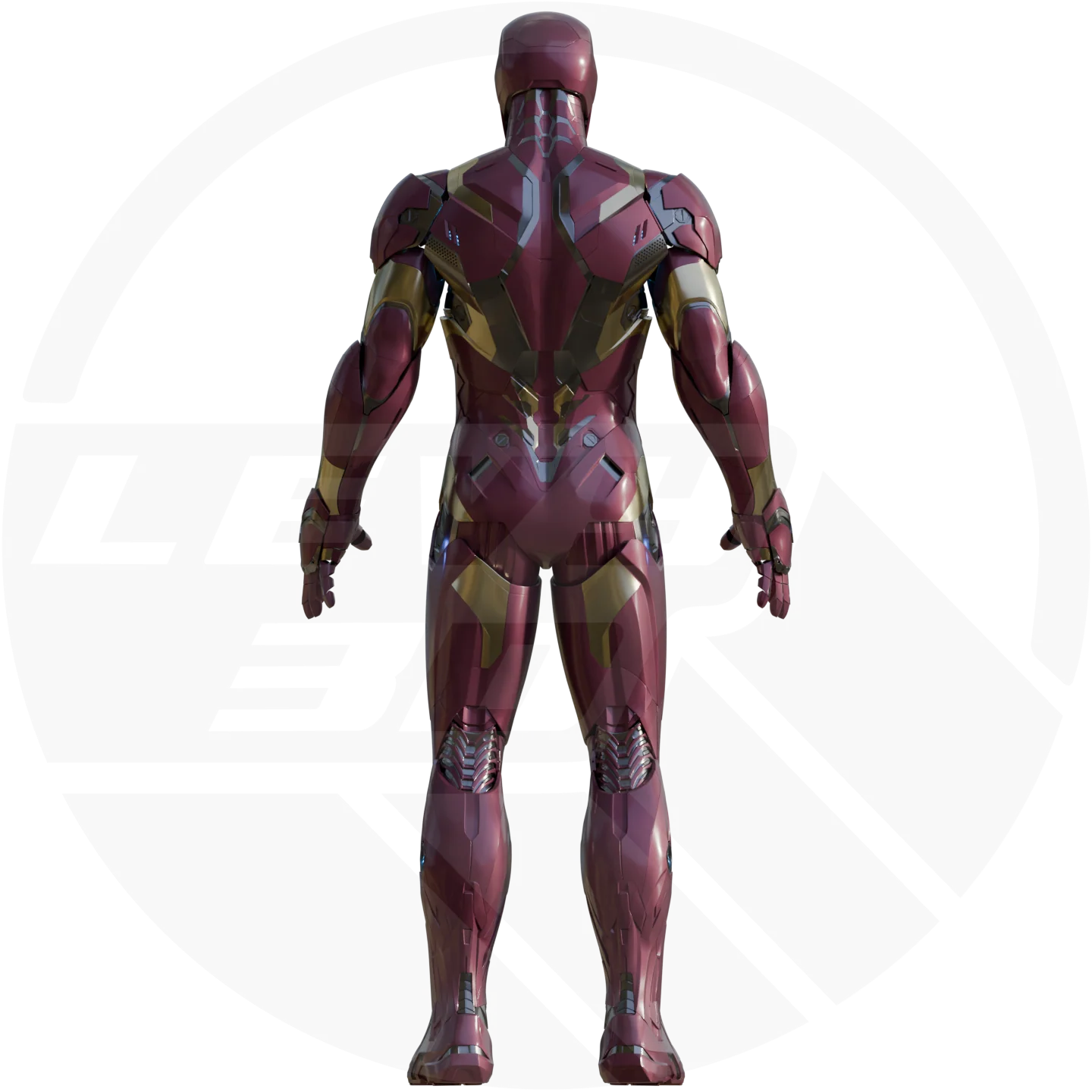 Mk 46/47 full suit Motorized 3D printable model - Image 8