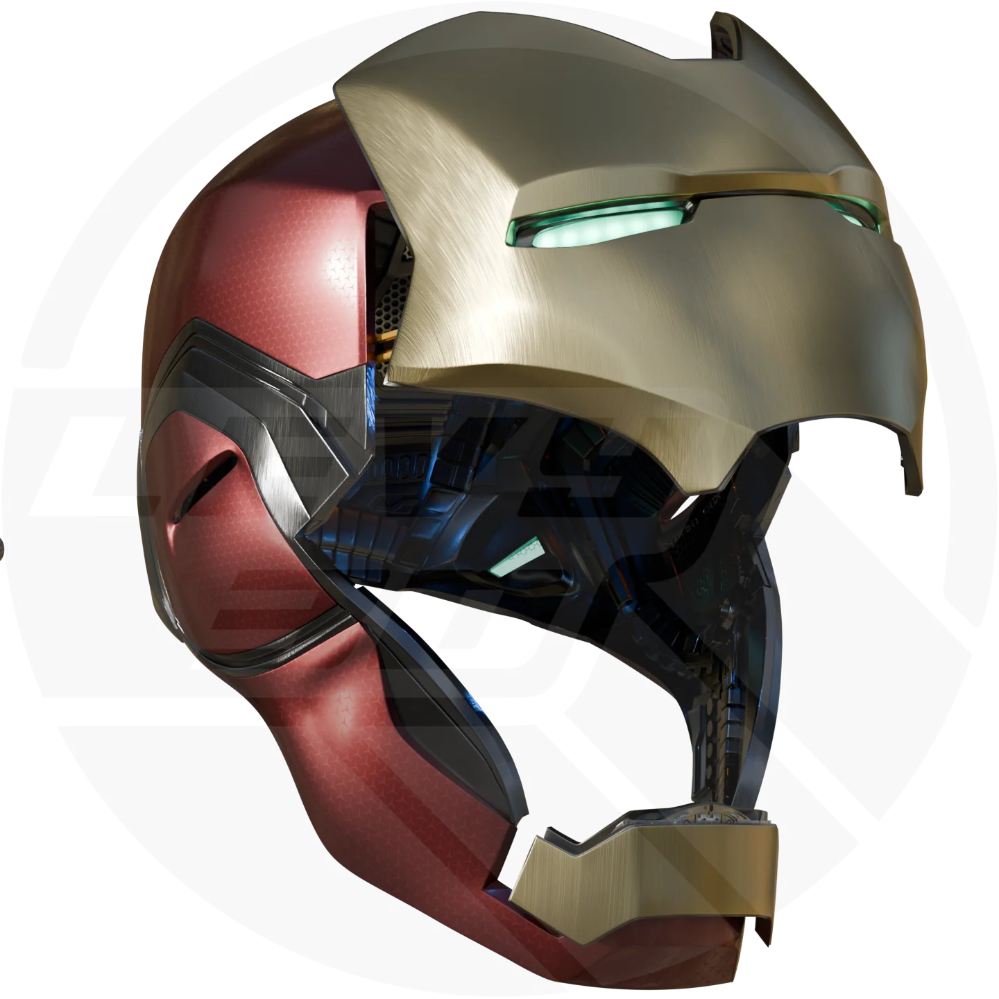 MK 85 Helmet motorized 3D printable Model - Image 4