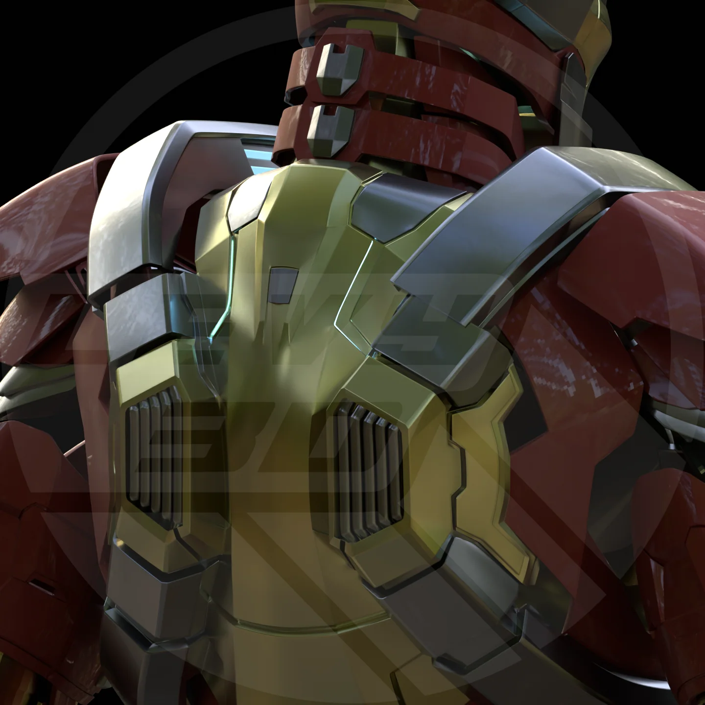 Mk17 Heartbreaker Full Suit 3D Printable Model - Image 10