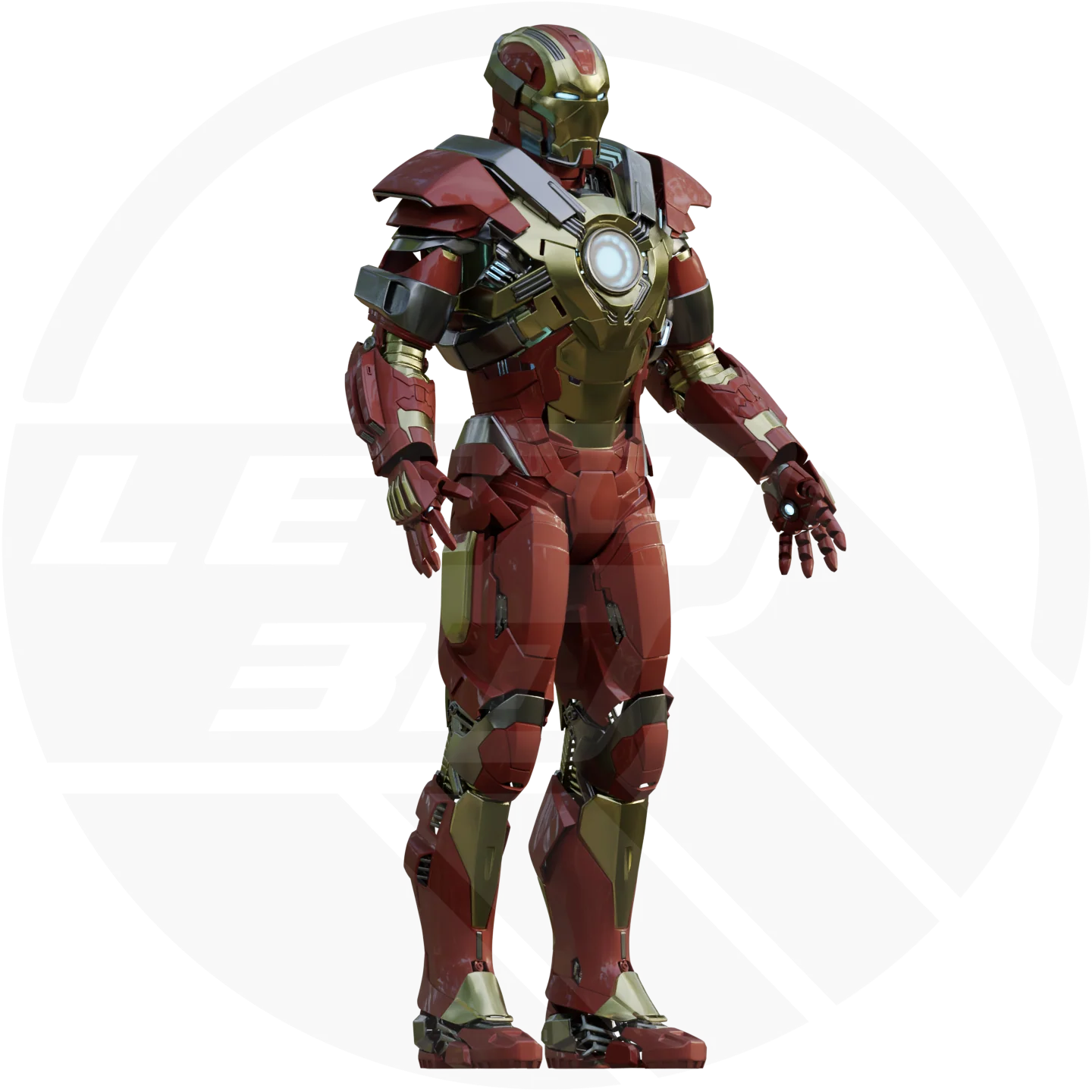 Mk17 Heartbreaker Full Suit 3D Printable Model - Image 4