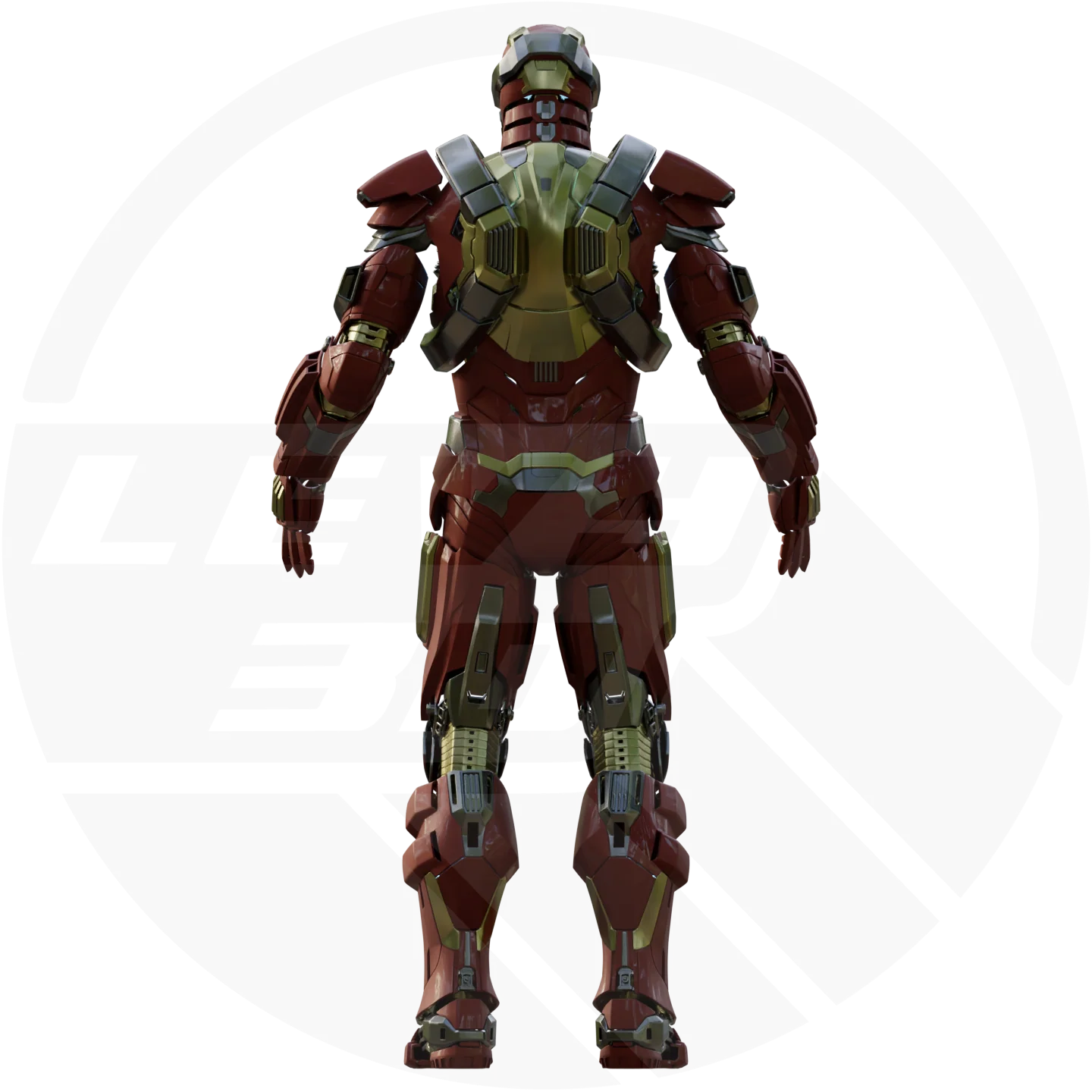 Mk17 Heartbreaker Full Suit 3D Printable Model - Image 7