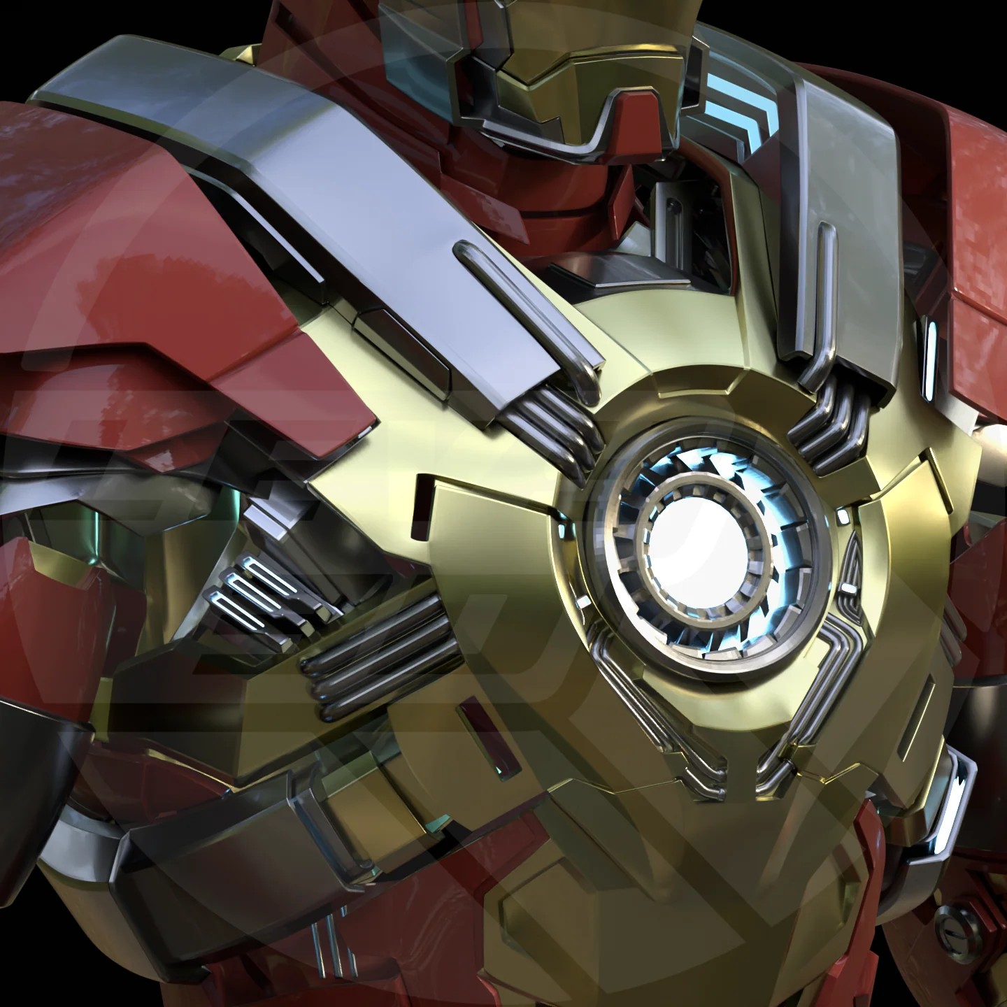 Mk17 Heartbreaker Full Suit 3D Printable Model - Image 9