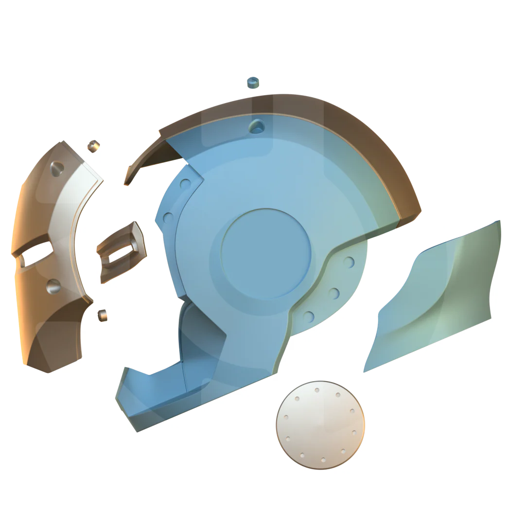MK37 Hammer Head Helmet File - Image 2