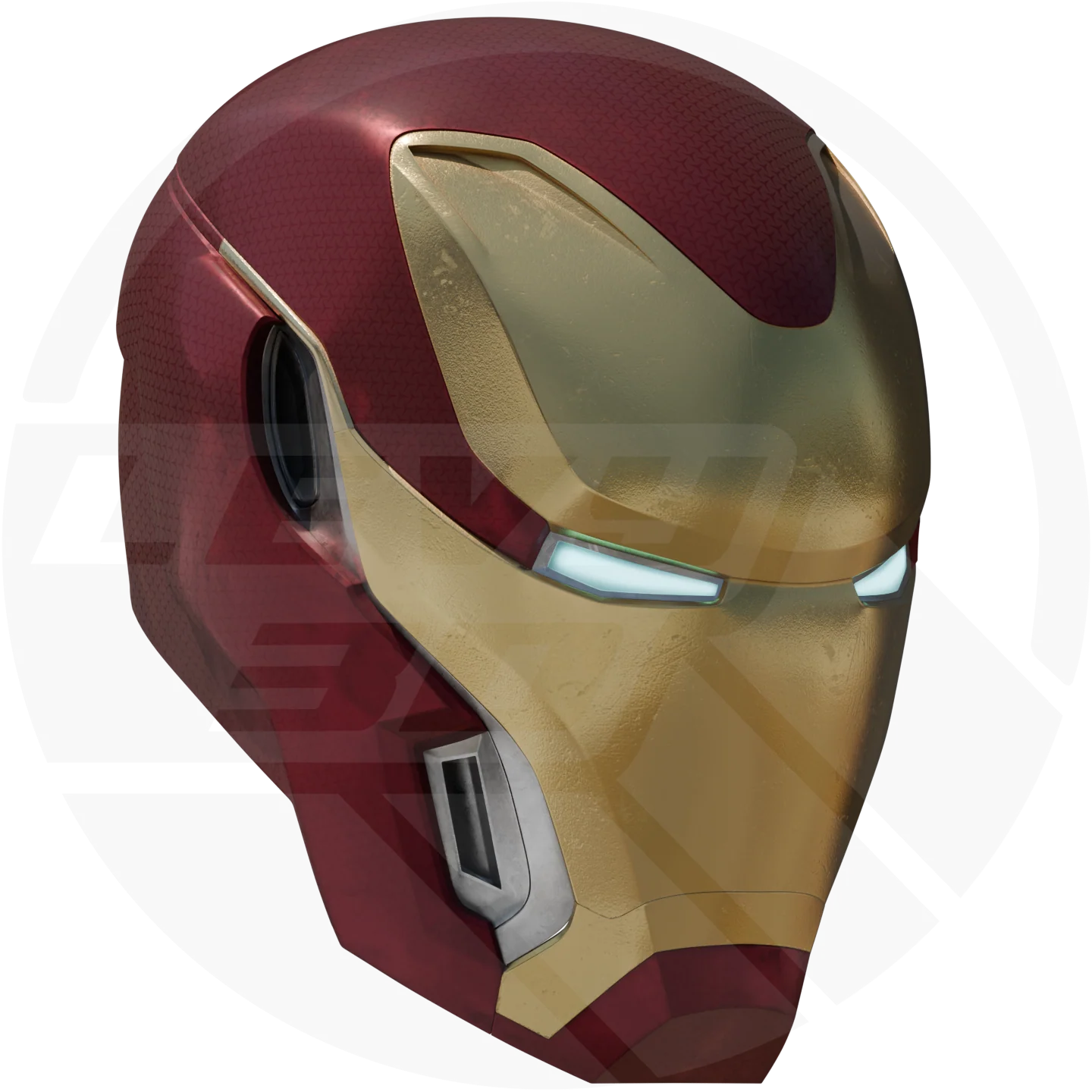 Mk50 Motorized Helmet 3D Model - Image 3