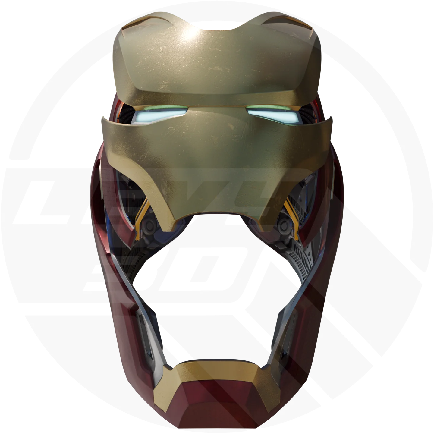 Mk50 Motorized Helmet 3D Model - Image 4