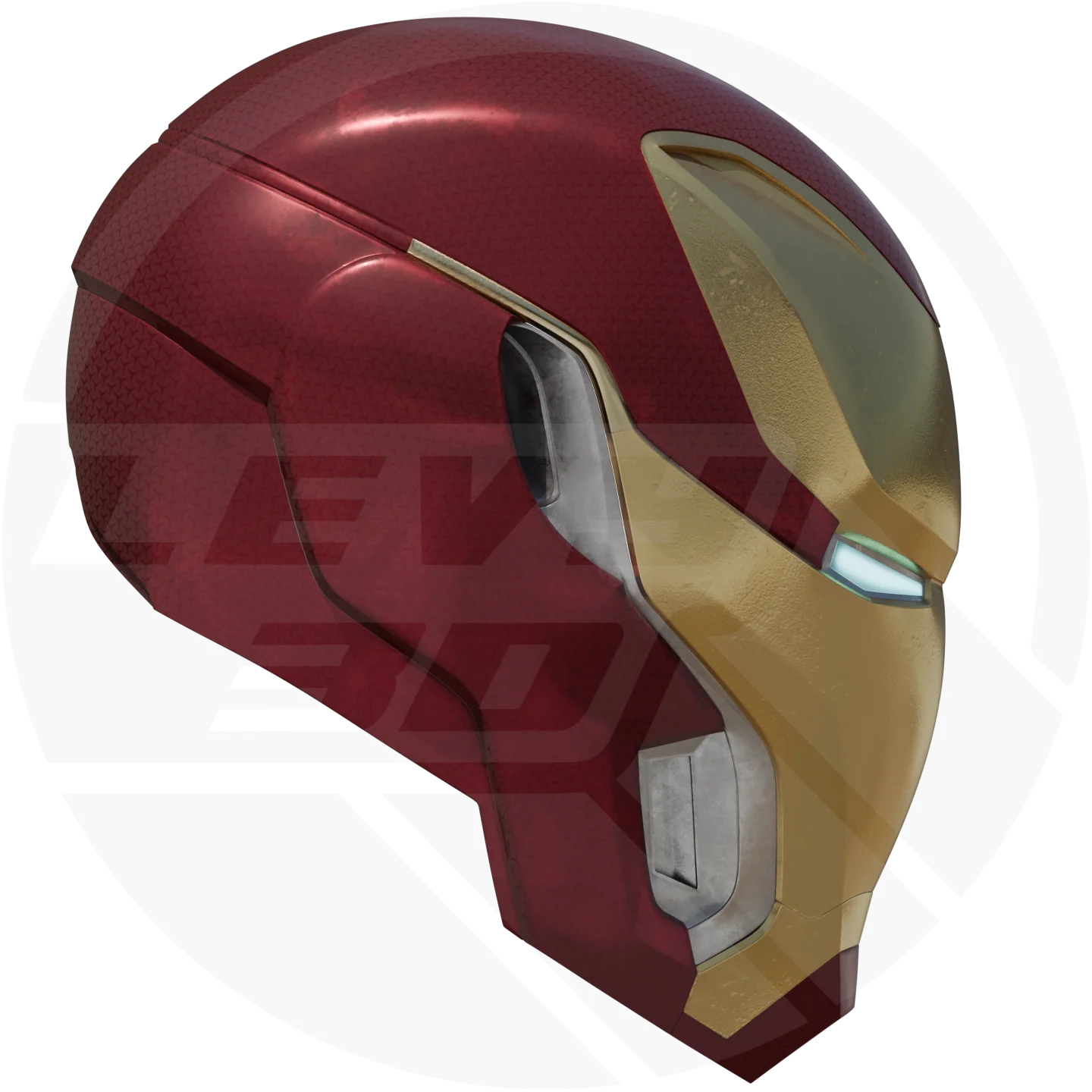 Mk50 Motorized Helmet 3D Model - Image 5