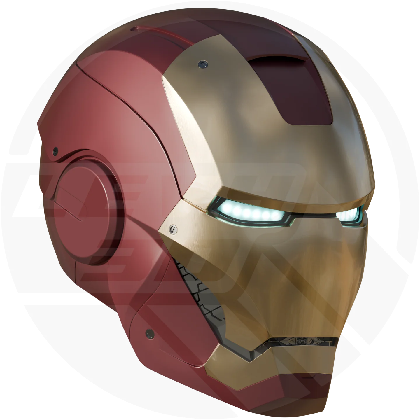 Mk7 helmet with ear motorization 3D Model - Image 5