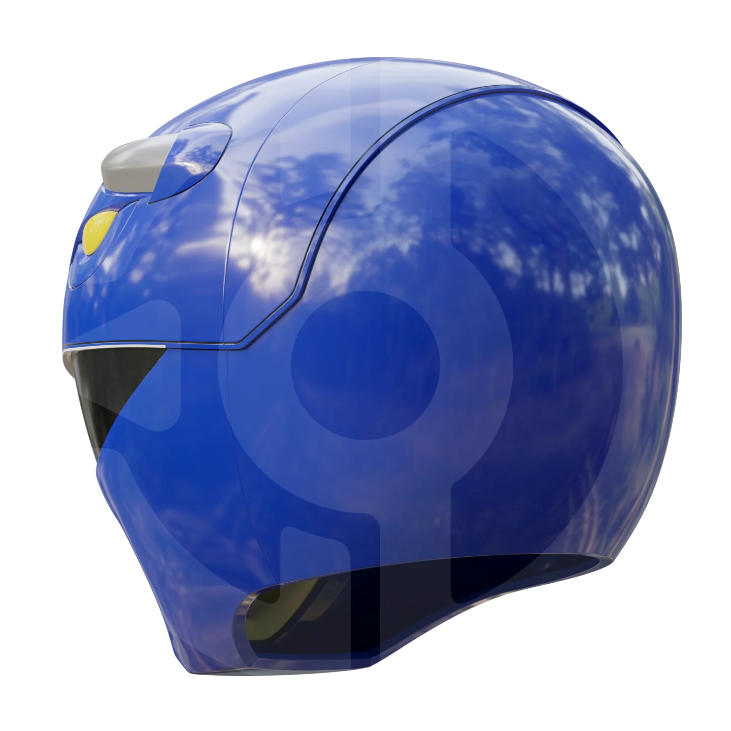 MMPR Blue Ranger Helmet File - Image 5