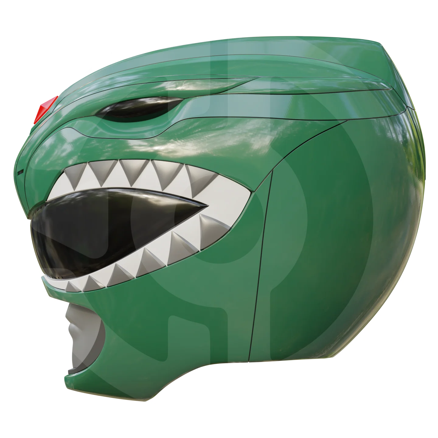 MMPR Green Ranger Helmet File - Image 4