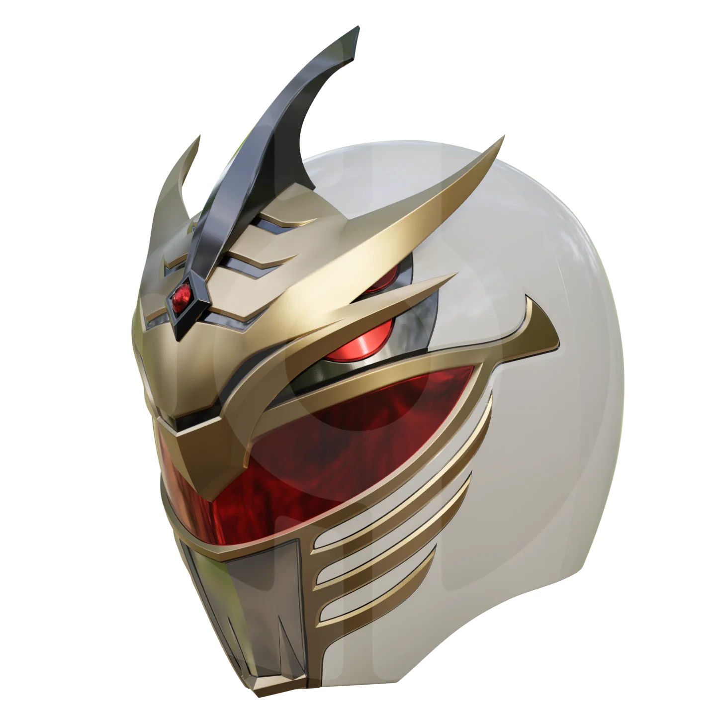 MMPR Lord Drakkon Helmet File - Image 3