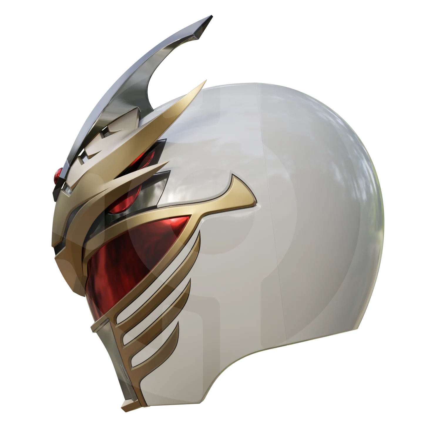 MMPR Lord Drakkon Helmet File - Image 4
