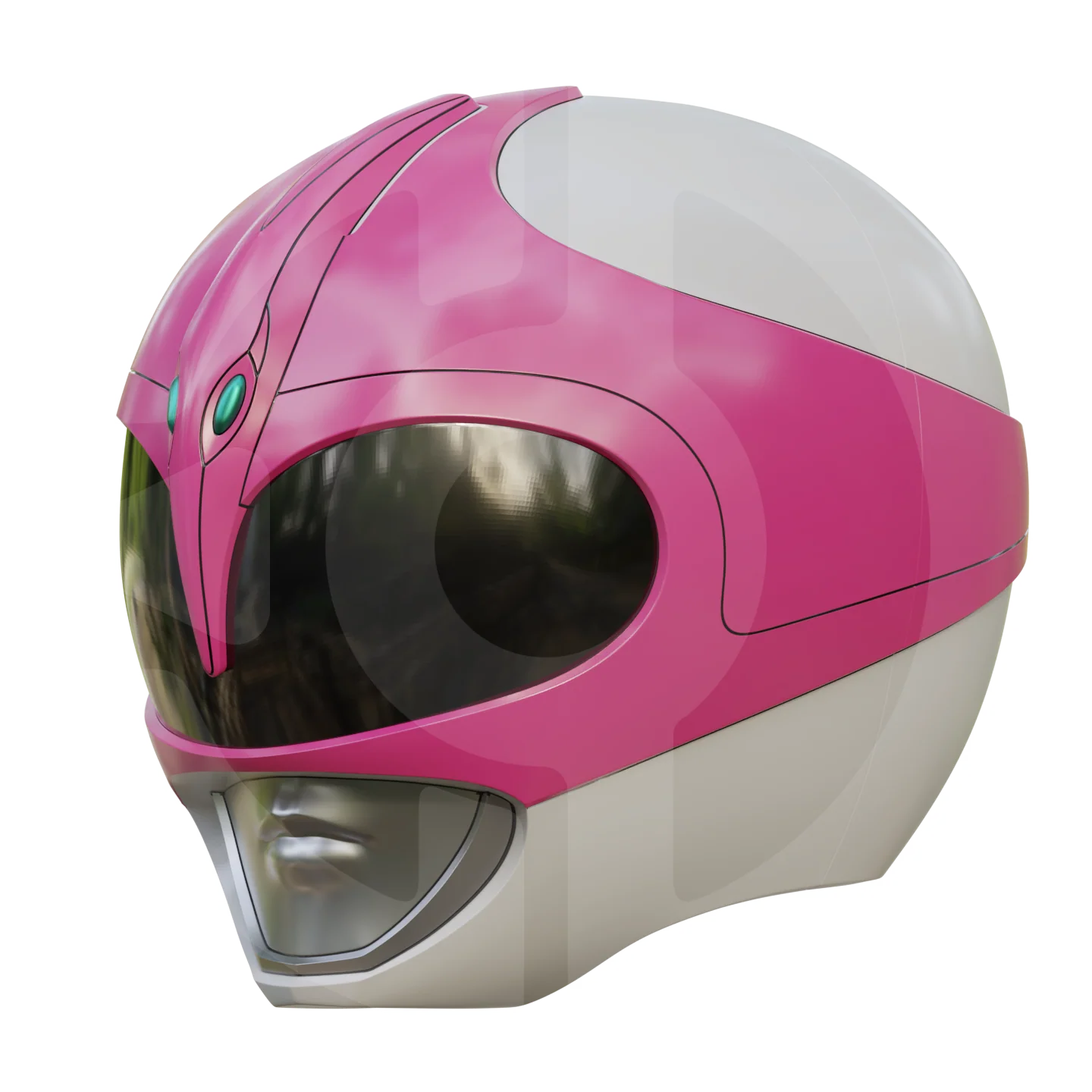 MMPR Pink Ranger Helmet File - Image 3