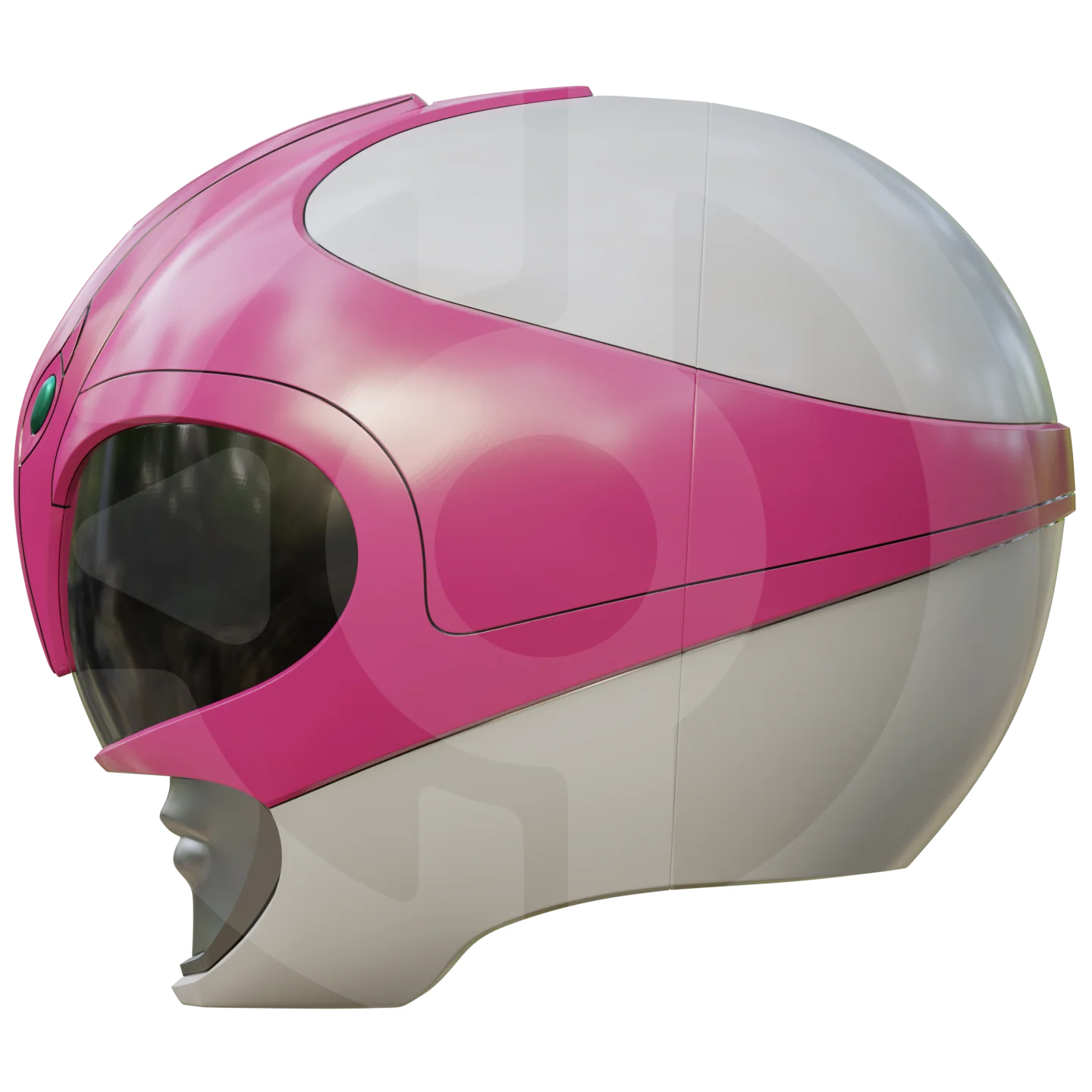 MMPR Pink Ranger Helmet File - Image 4