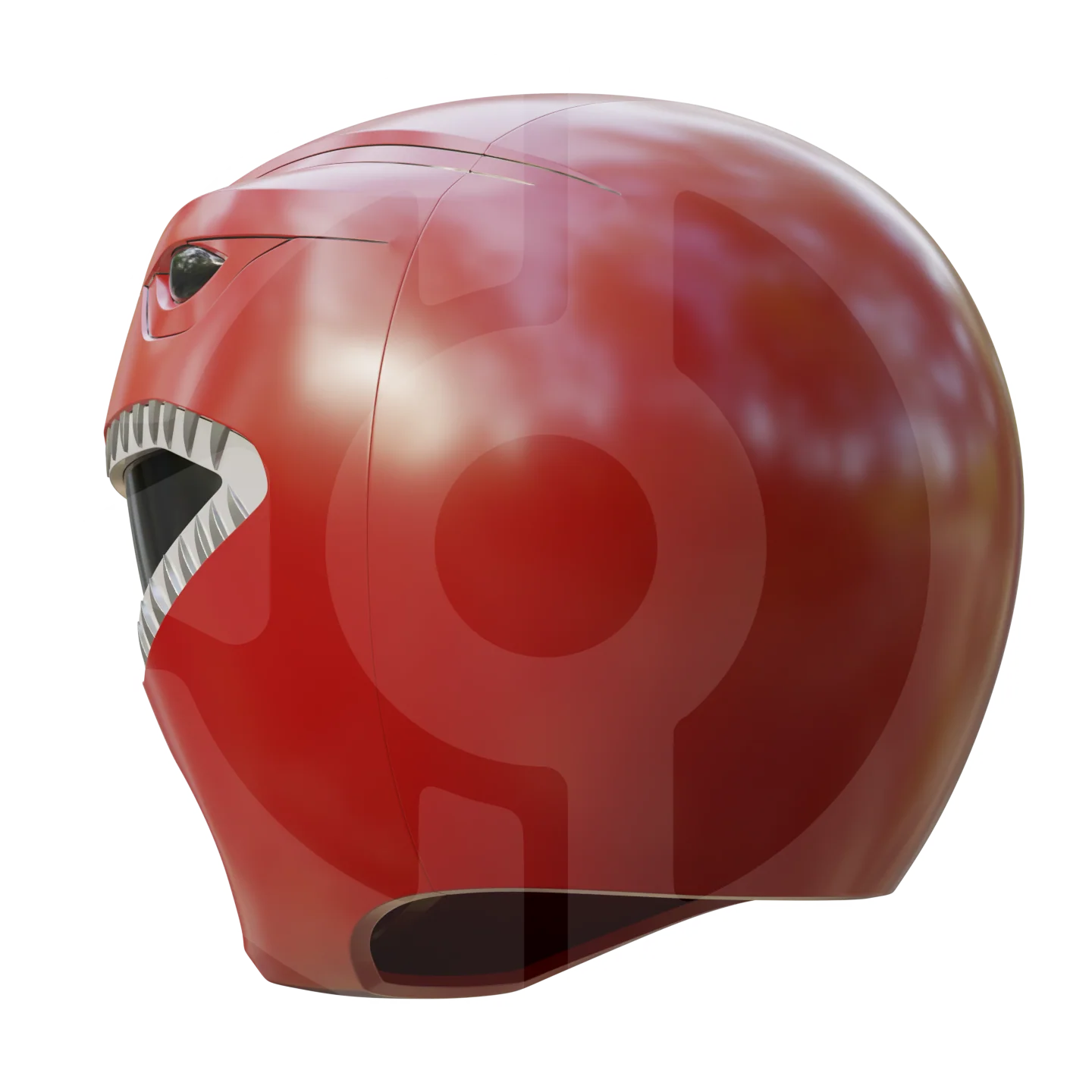 MMPR Red Ranger Helmet File - Image 5