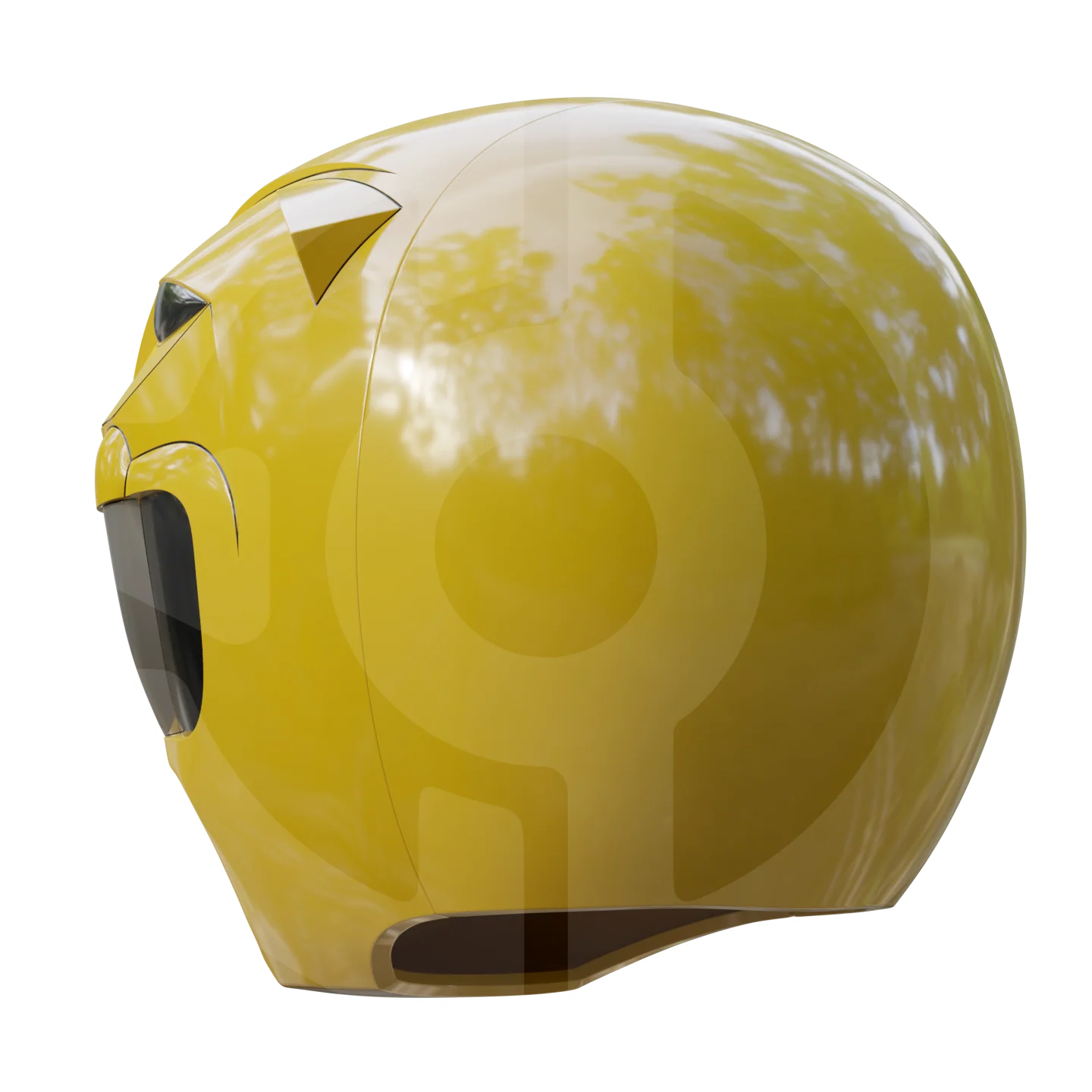 MMPR Yellow Ranger Helmet File - Image 5