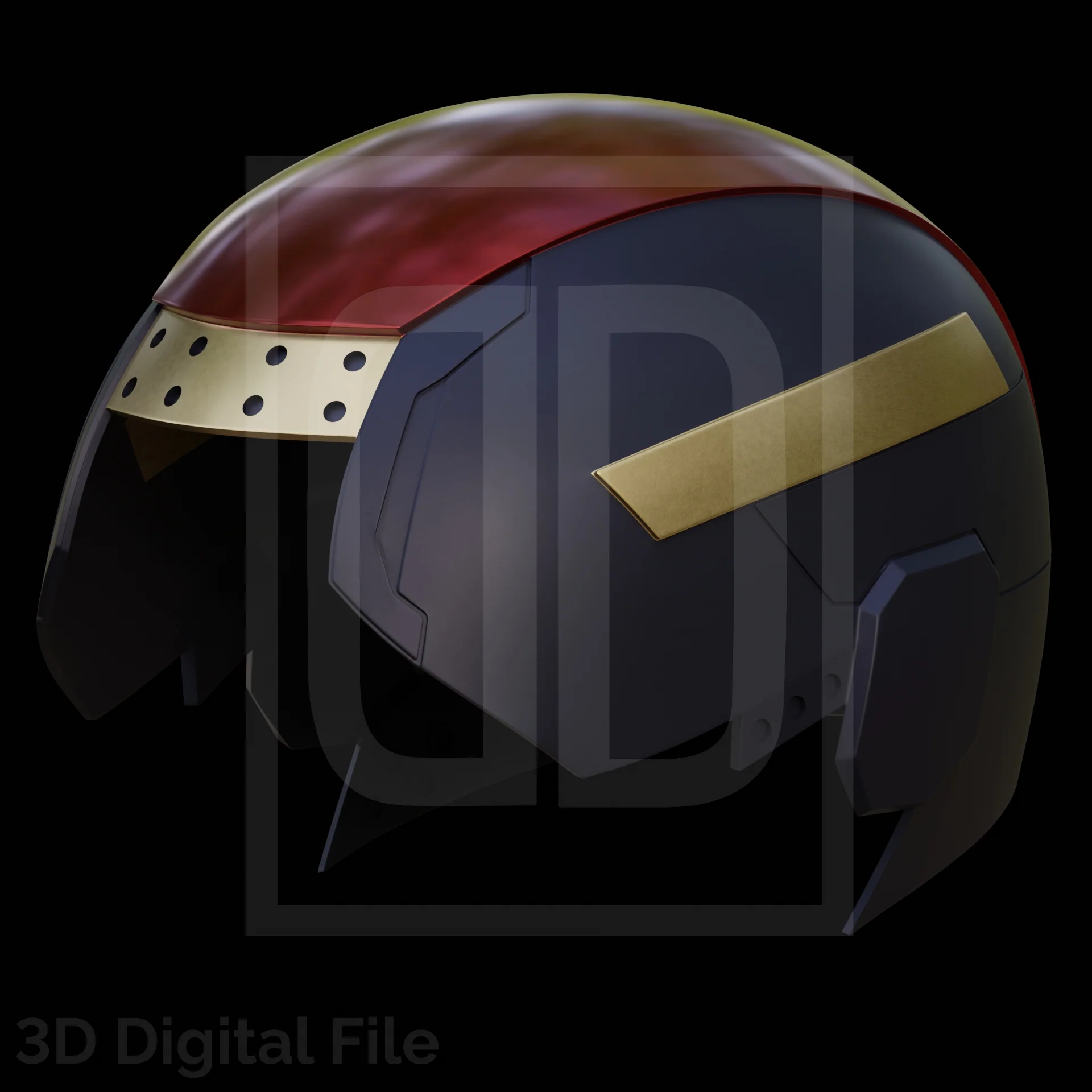Model 72 Mysterium Helmet 3D Model - Image 11