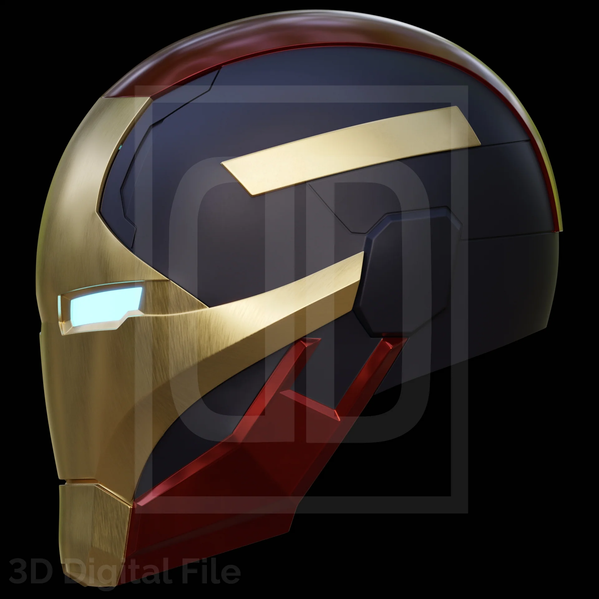 Model 72 Mysterium Helmet 3D Model - Image 6