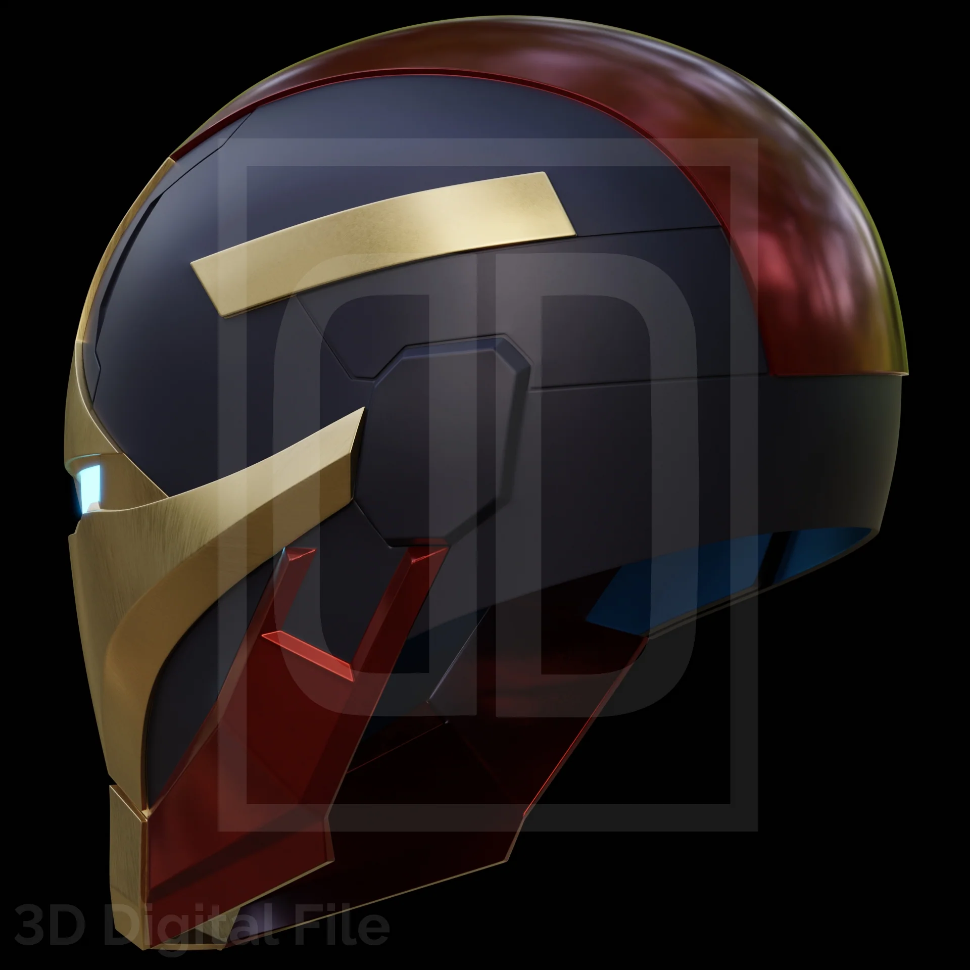 Model 72 Mysterium Helmet 3D Model - Image 7