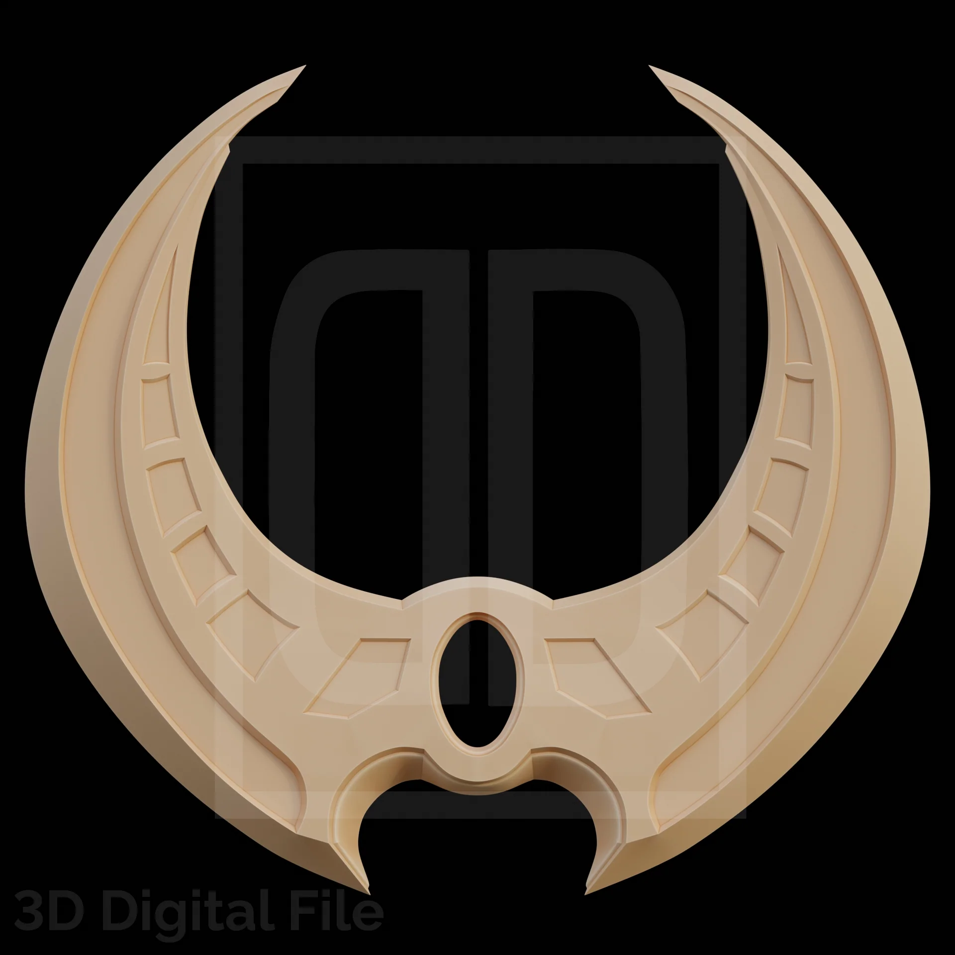 Moon Warrior Dagger - MR Game 3D Model - Image 2