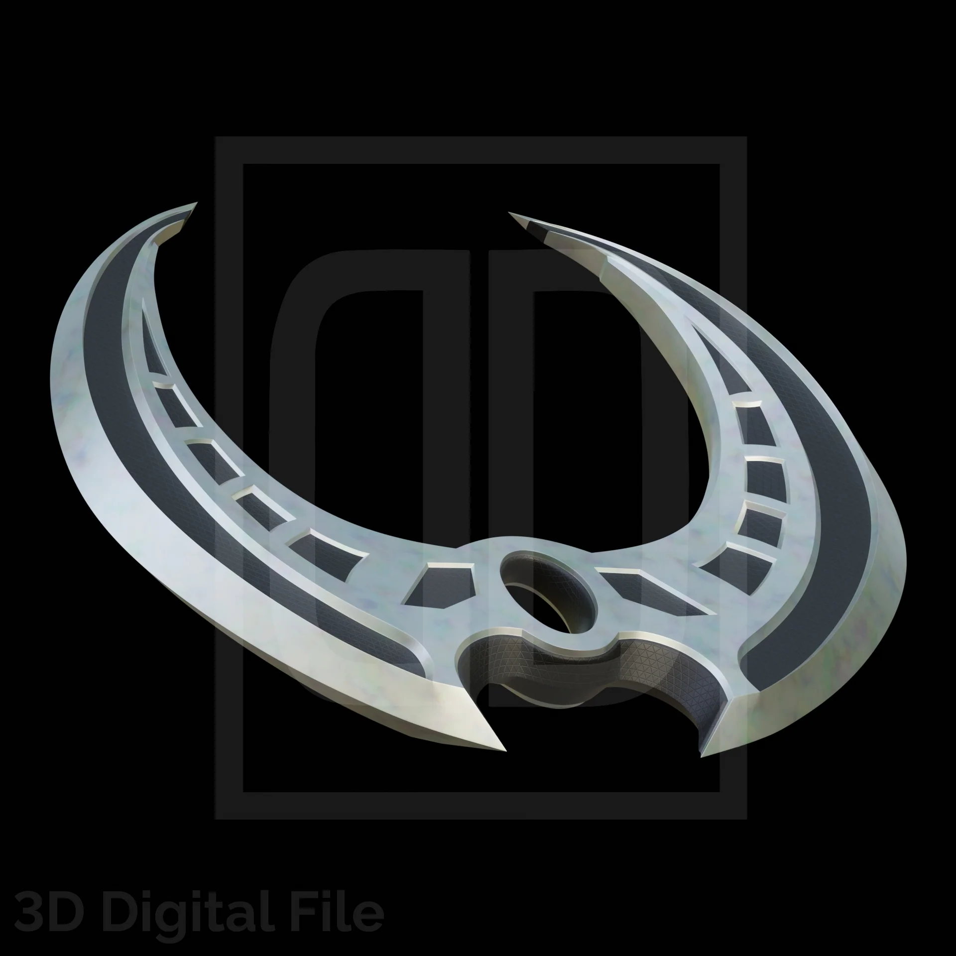 Moon Warrior Dagger - MR Game 3D Model - Image 7