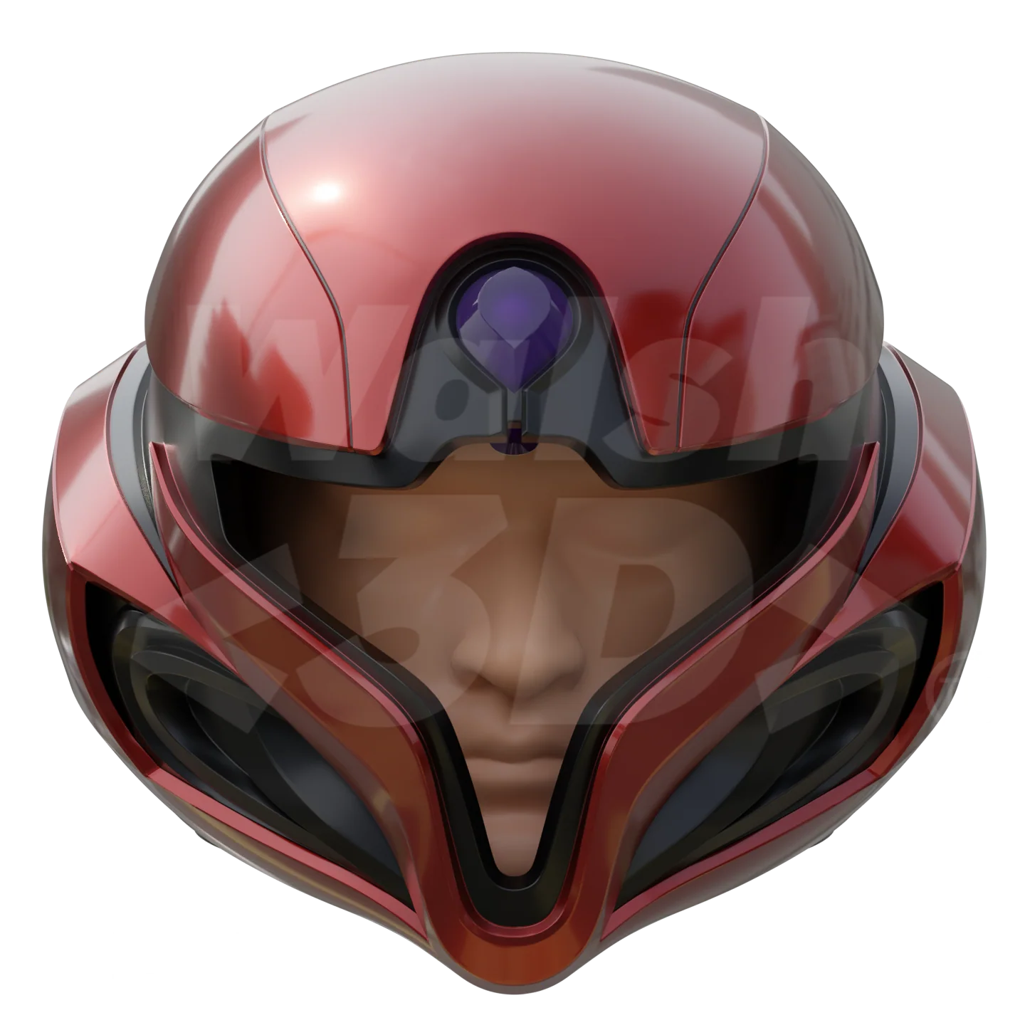 Motorized Alien Bounty Hunter Helmet [3D Print Model] - Image 3
