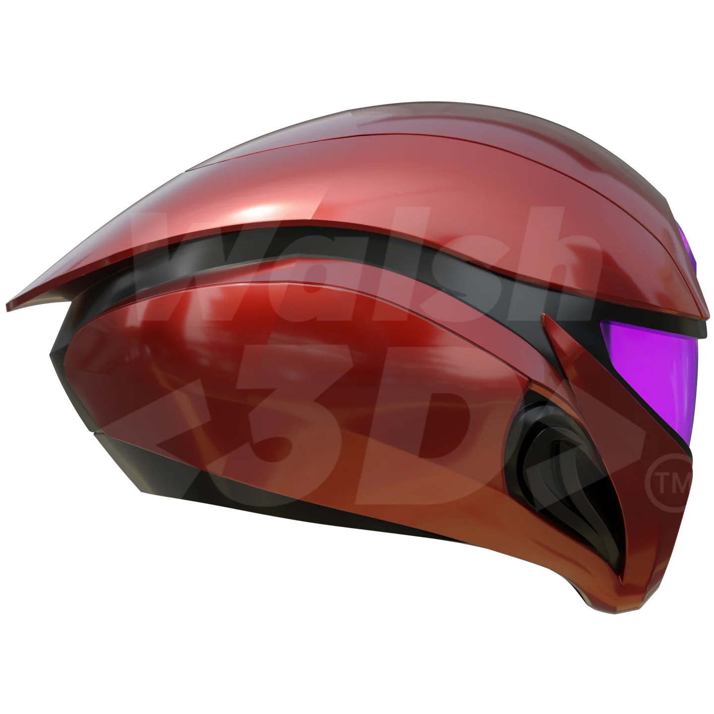 Motorized Alien Bounty Hunter Helmet [3D Print Model] - Image 5