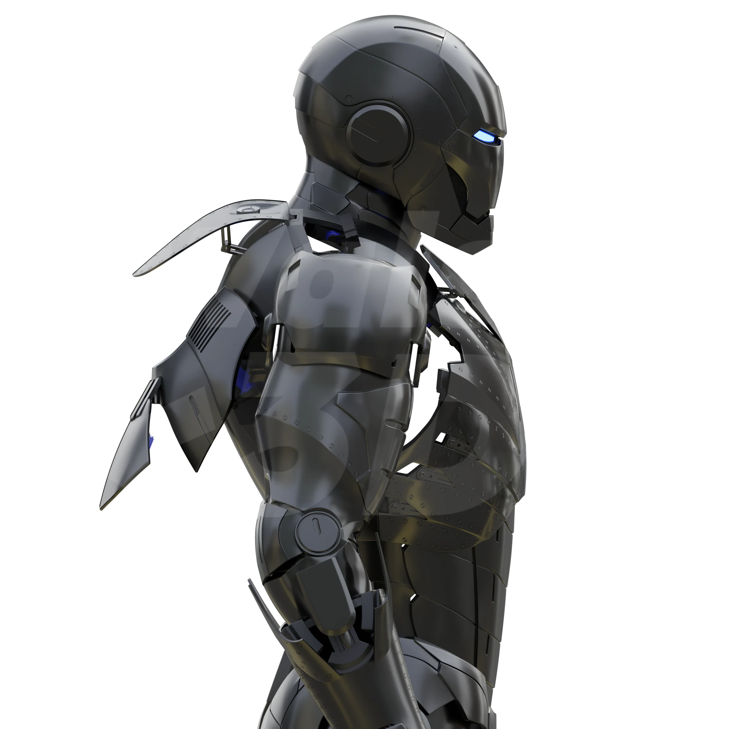 Motorized Mark 2 Suit 3D Printable Model - Image 4