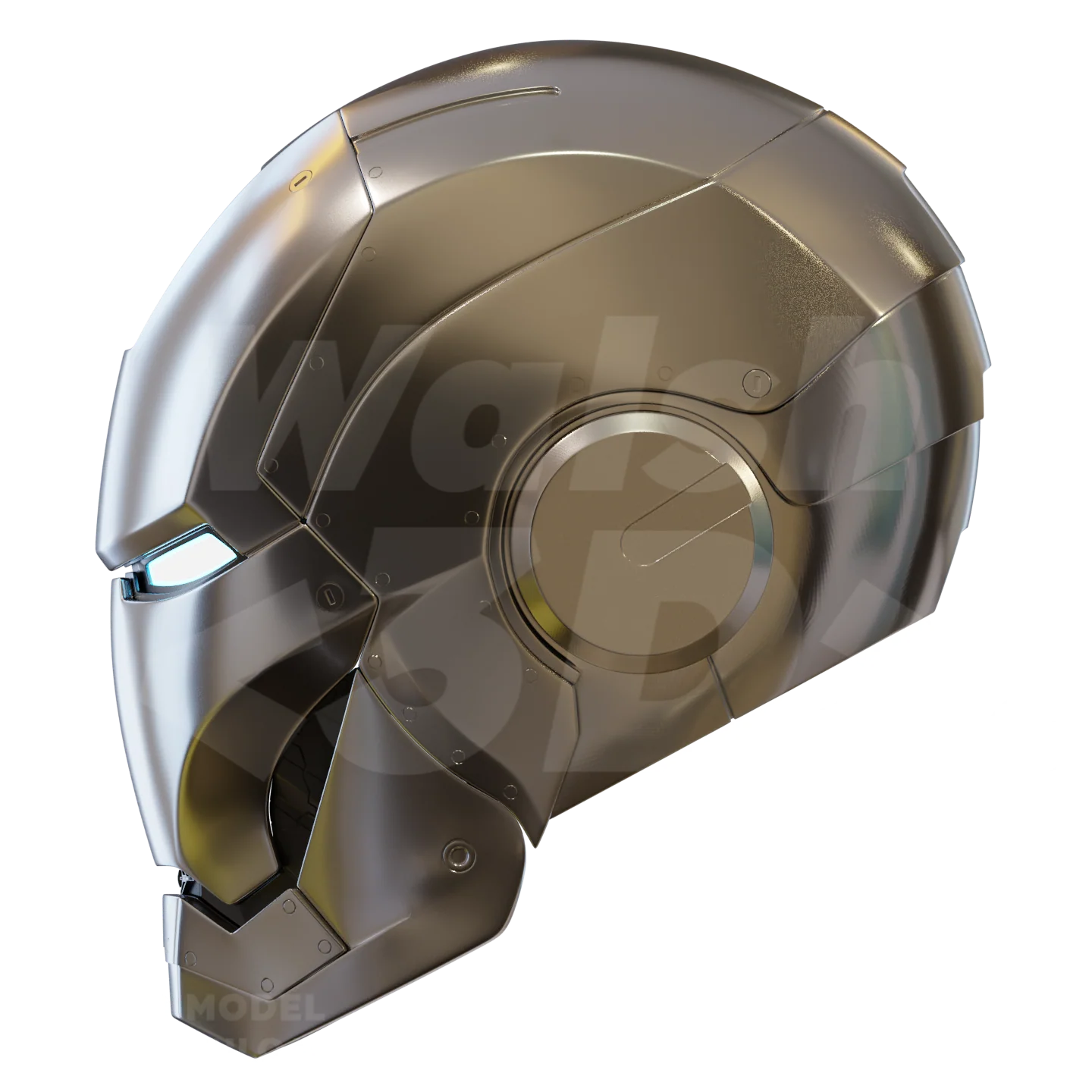 Motorized Mark 2 V4 Helmet 3D Print Model - Image 10