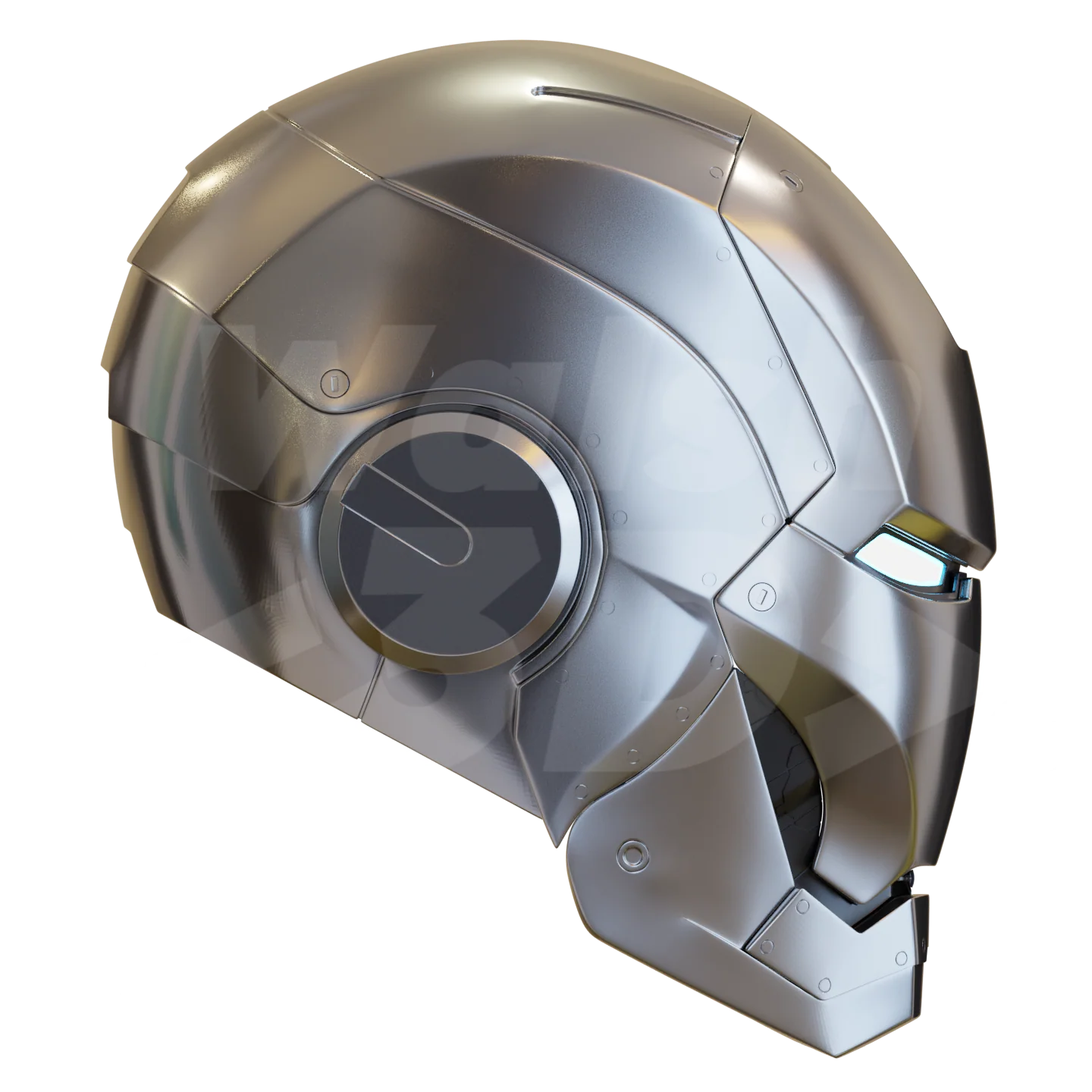 Motorized Mark 2 V4 Helmet 3D Print Model - Image 8