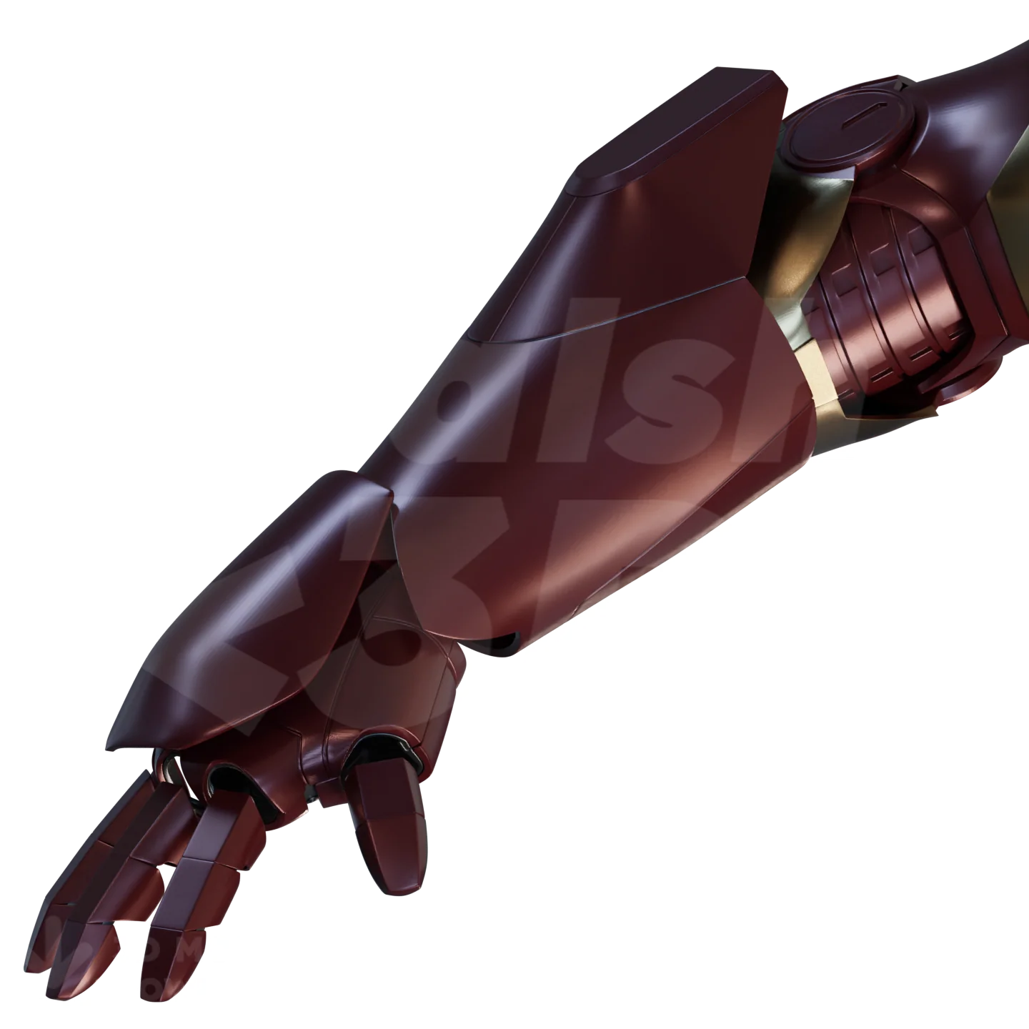 Motorized Mark 3 Arm 3D Printable Model - Image 3