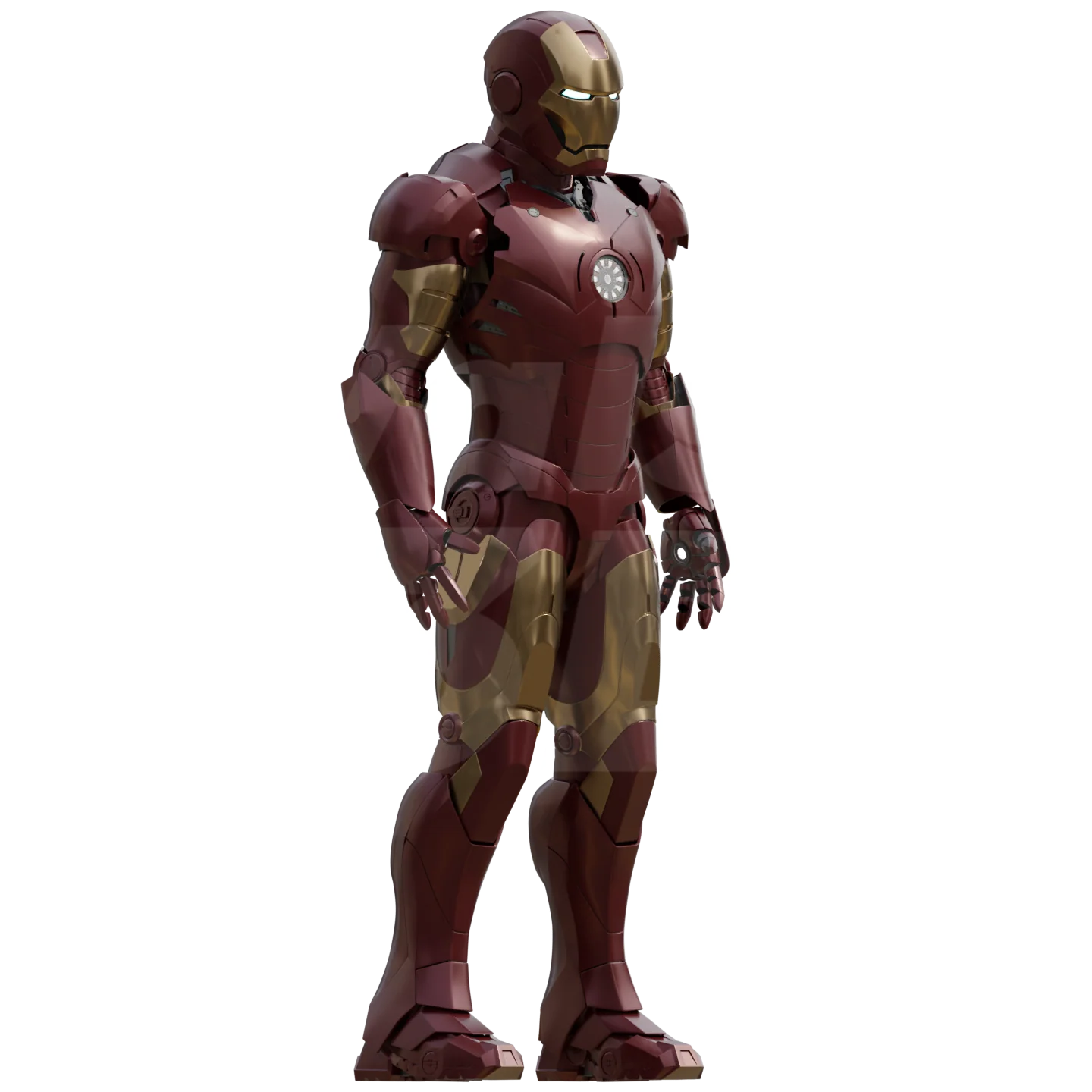 Motorized Mark 3 Suit 3D Printable Model - Image 18