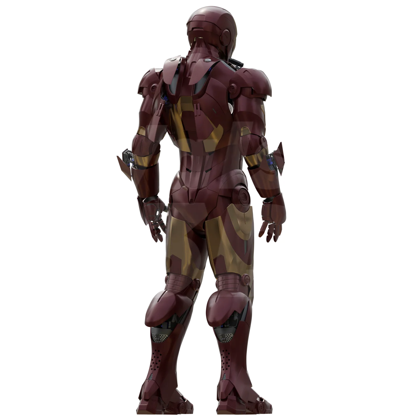 Motorized Mark 3 Suit 3D Printable Model - Image 22