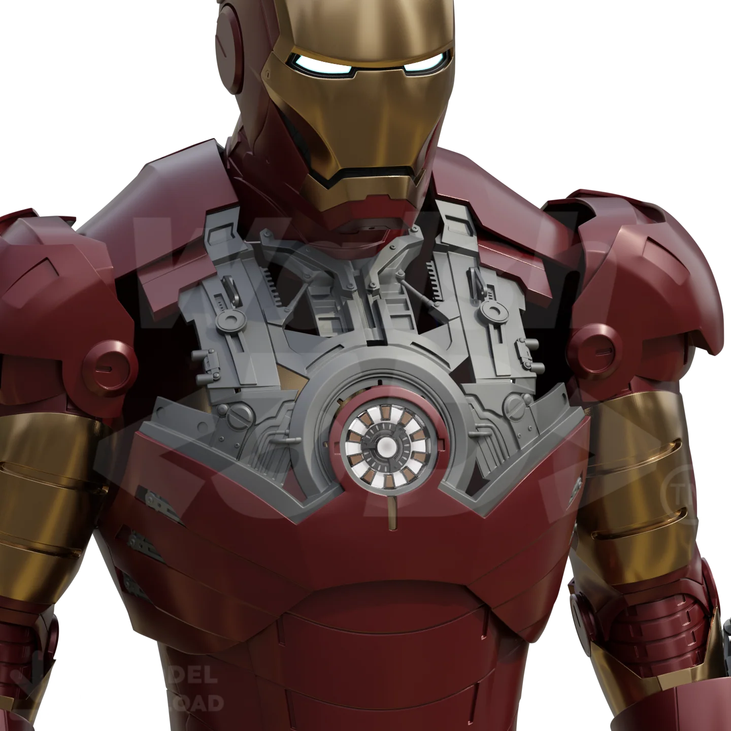 Motorized Mark 3 Suit 3D Printable Model - Image 23