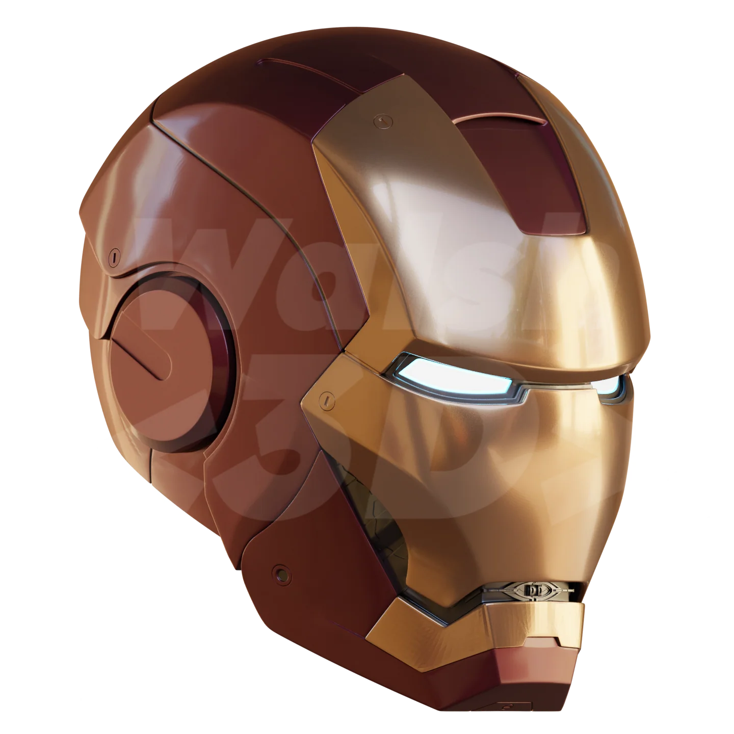 Motorized Mark 3 V4 Helmet 3D Print Model - Image 7