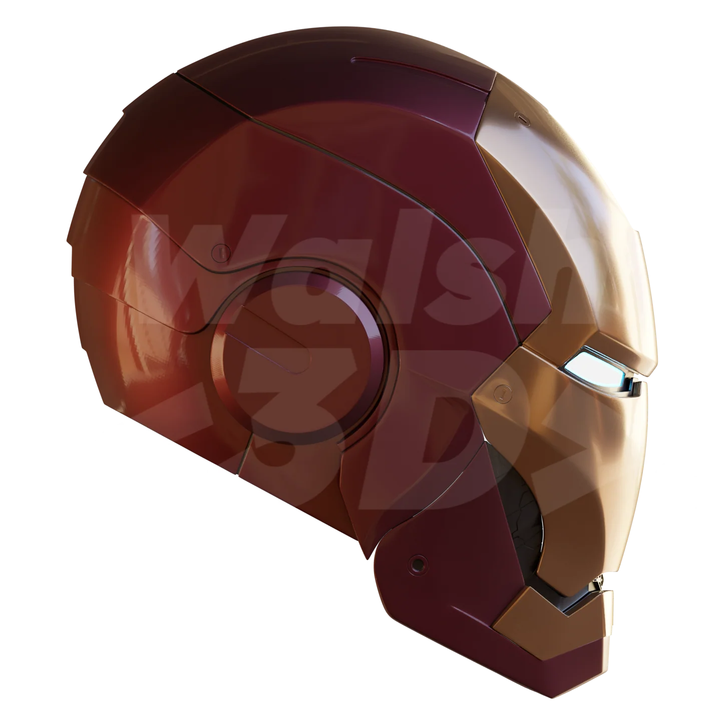 Motorized Mark 3 V4 Helmet 3D Print Model - Image 8