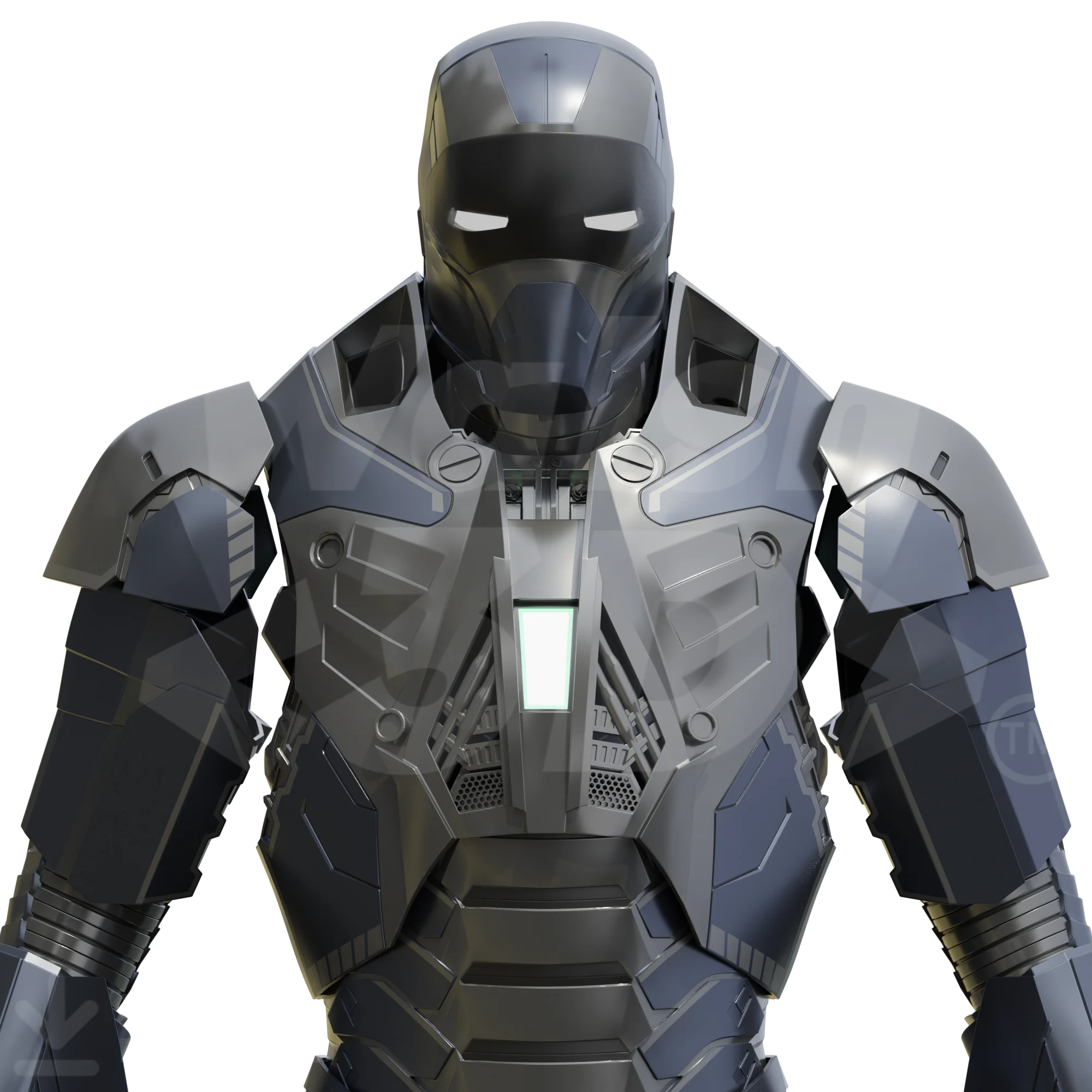 Motorized Mark 40 Shotgun Full Suit [3D Print Model] - Image 2