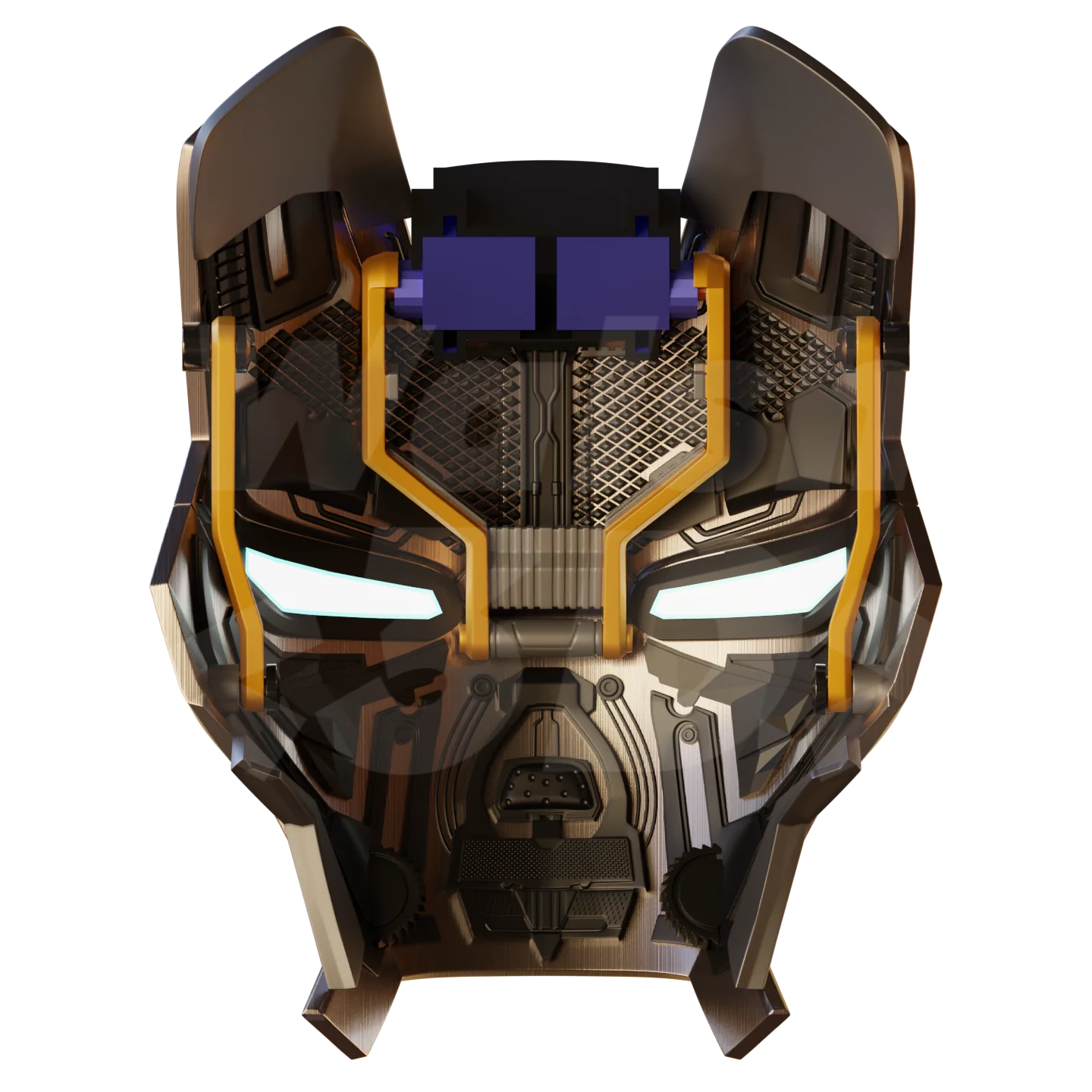 Motorized Mark 42 / 43 V2 Helmet 3D Print Model - Image 3