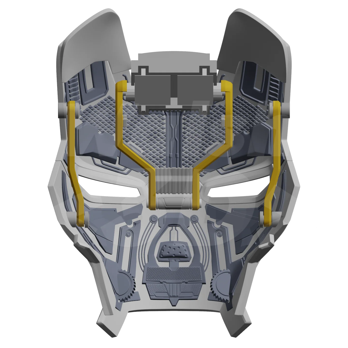 Motorized Mark 42 / 43 V2 Helmet 3D Print Model - Image 4