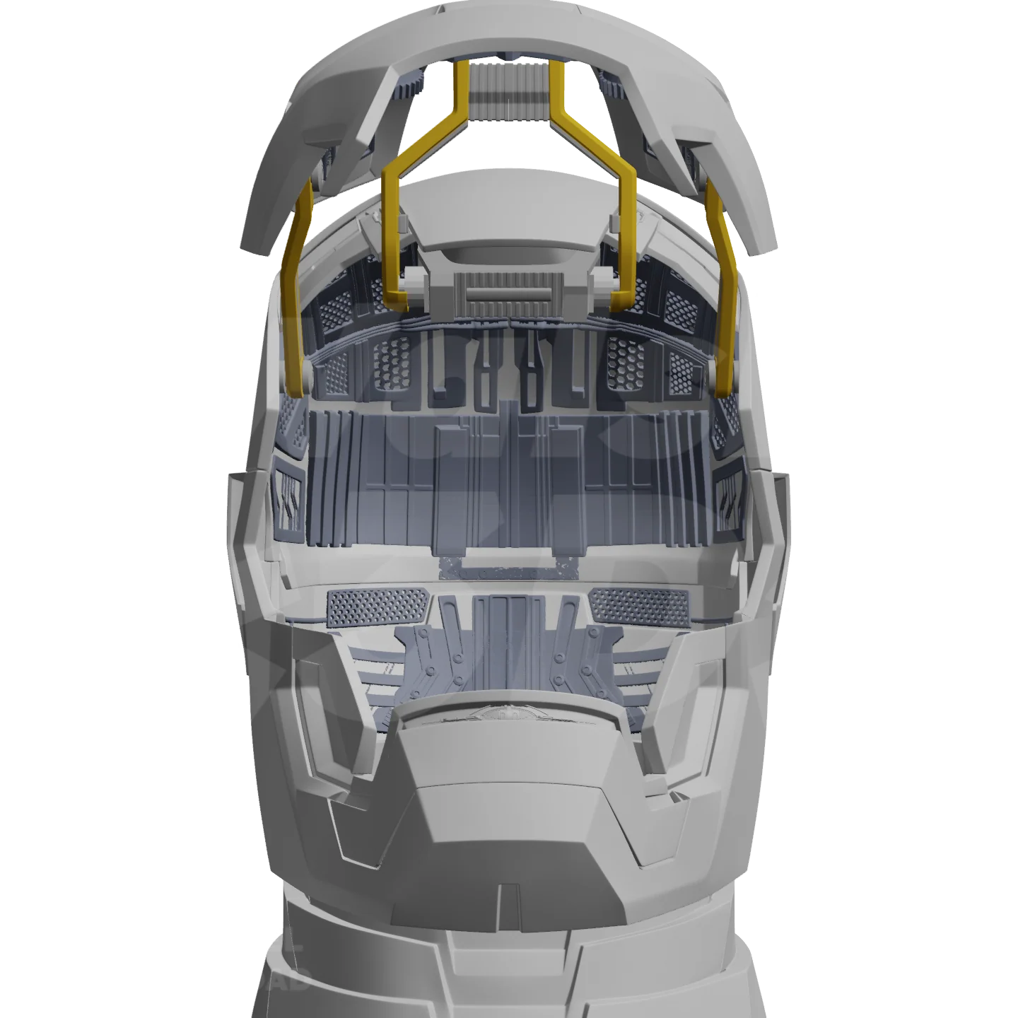 Motorized Mark 42 / 43 V2 Helmet 3D Print Model - Image 6