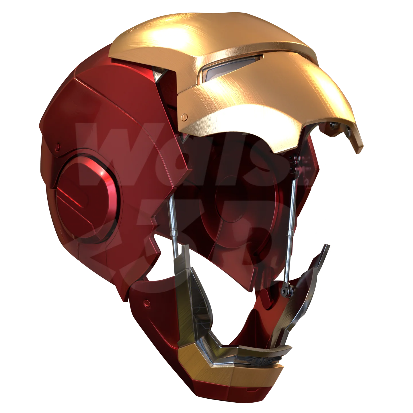 Motorized Mark 45B Helmet 3D Print Model - Image 5