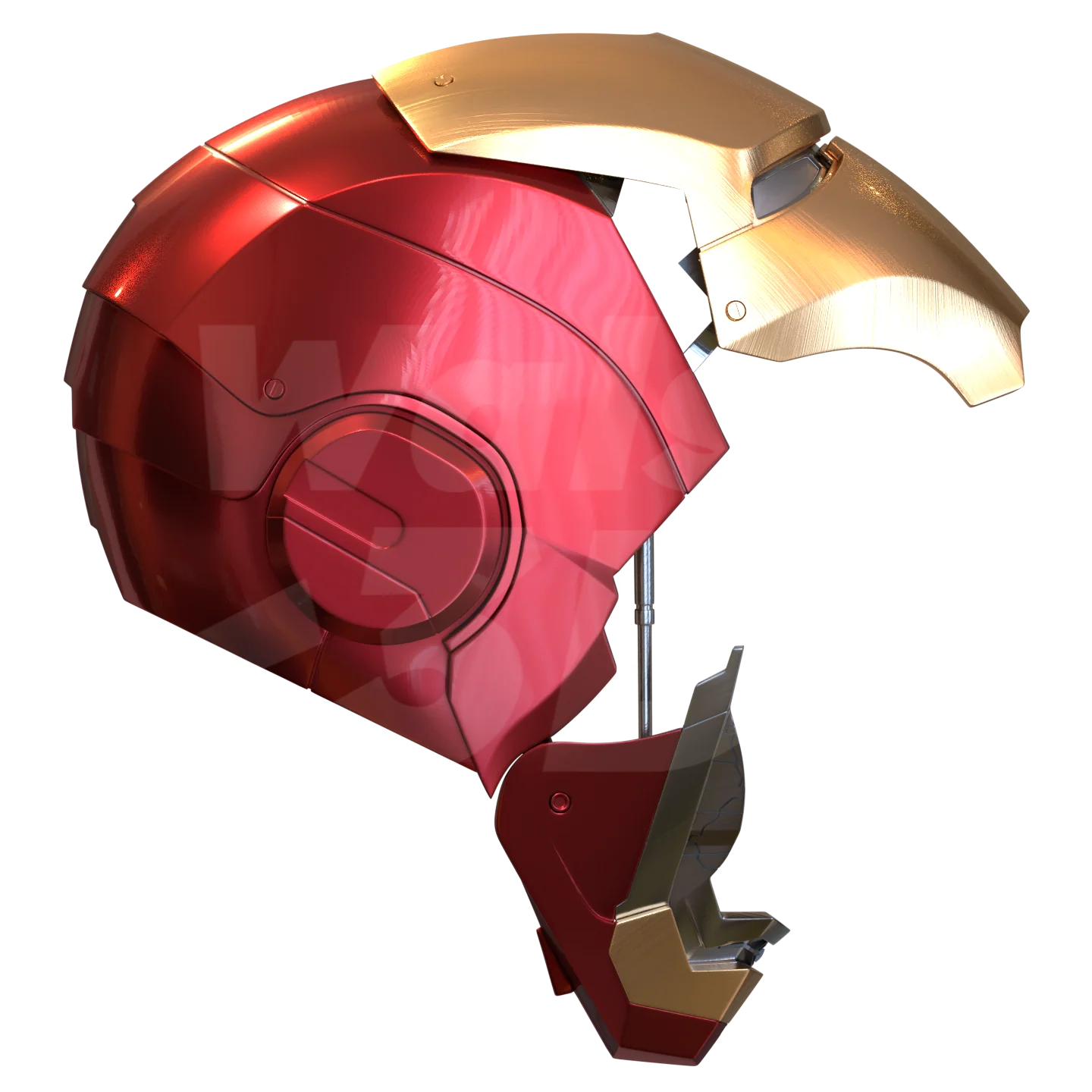 Motorized Mark 45B Helmet 3D Print Model - Image 6