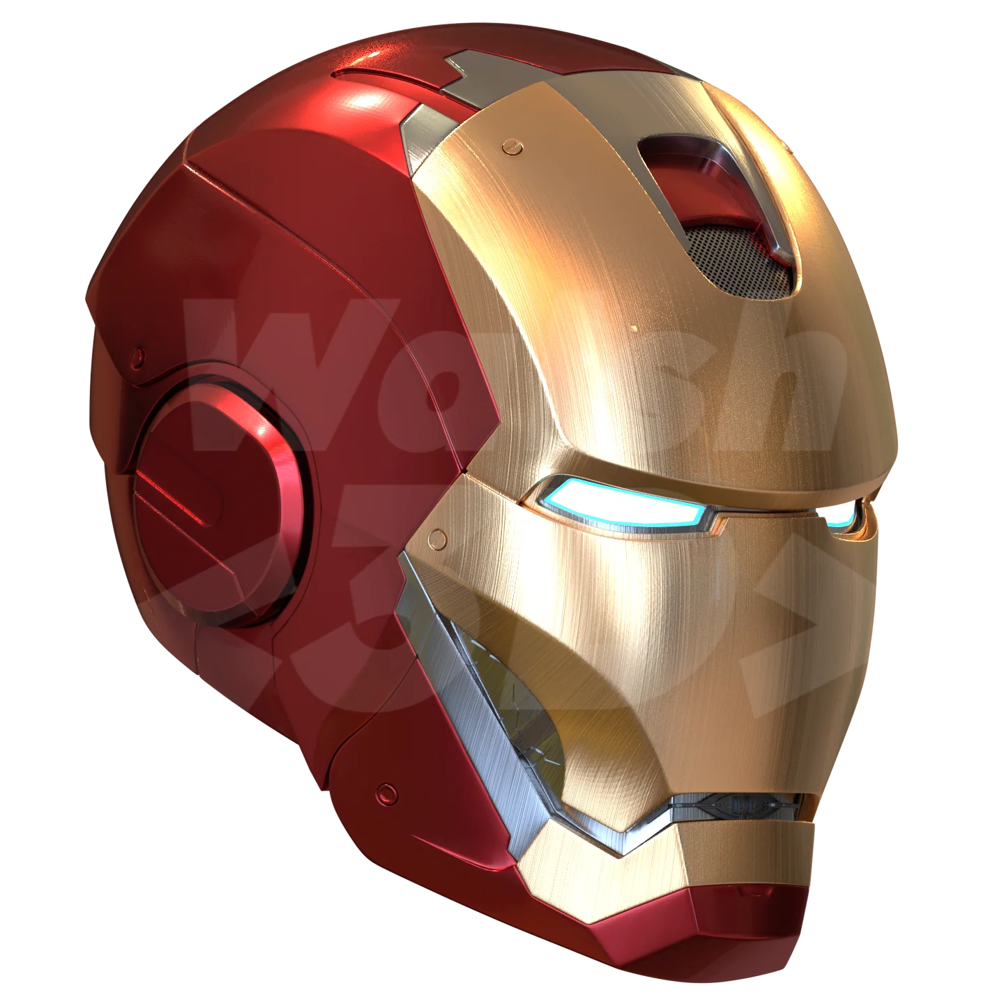 Motorized Mark 45B Helmet 3D Print Model - Image 7