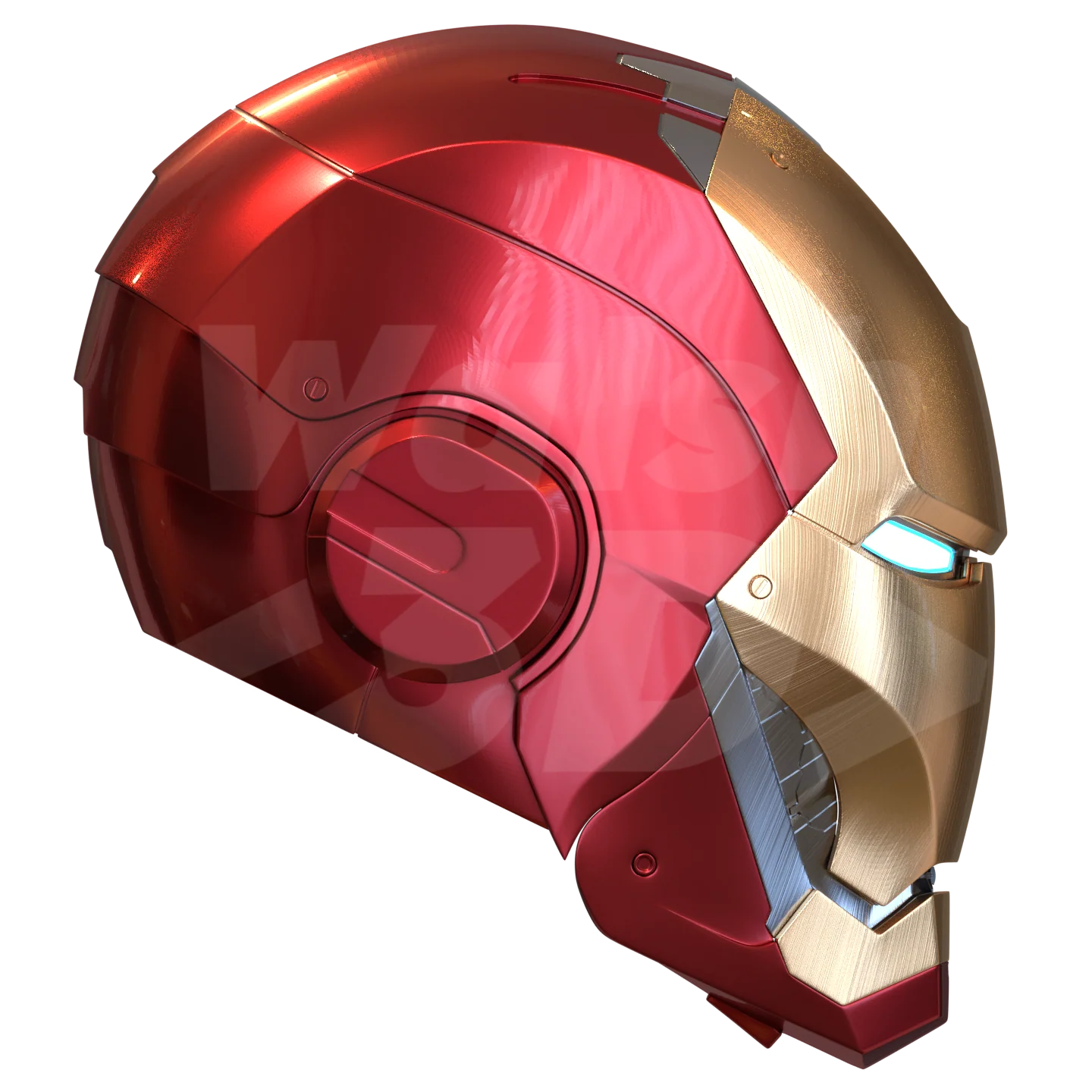 Motorized Mark 45B Helmet 3D Print Model - Image 8