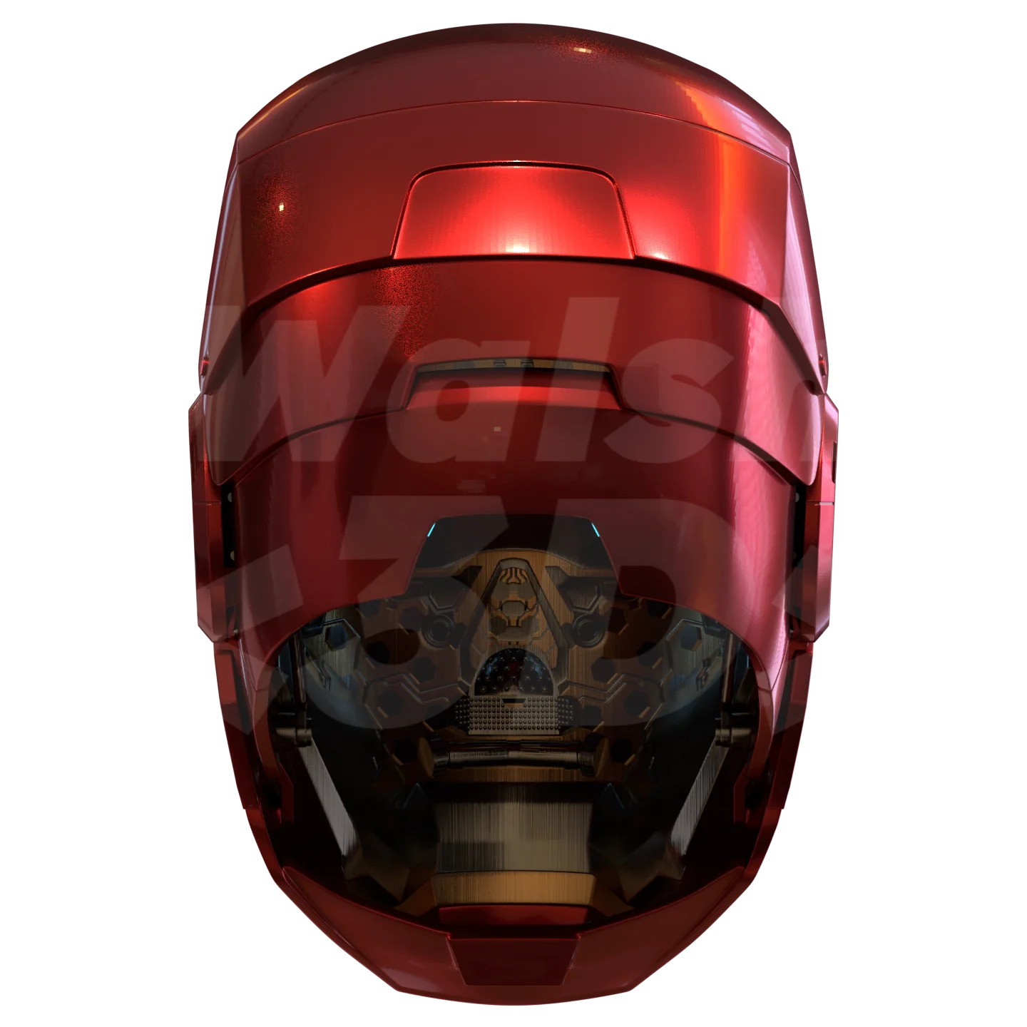 Motorized Mark 45B Helmet 3D Print Model - Image 9