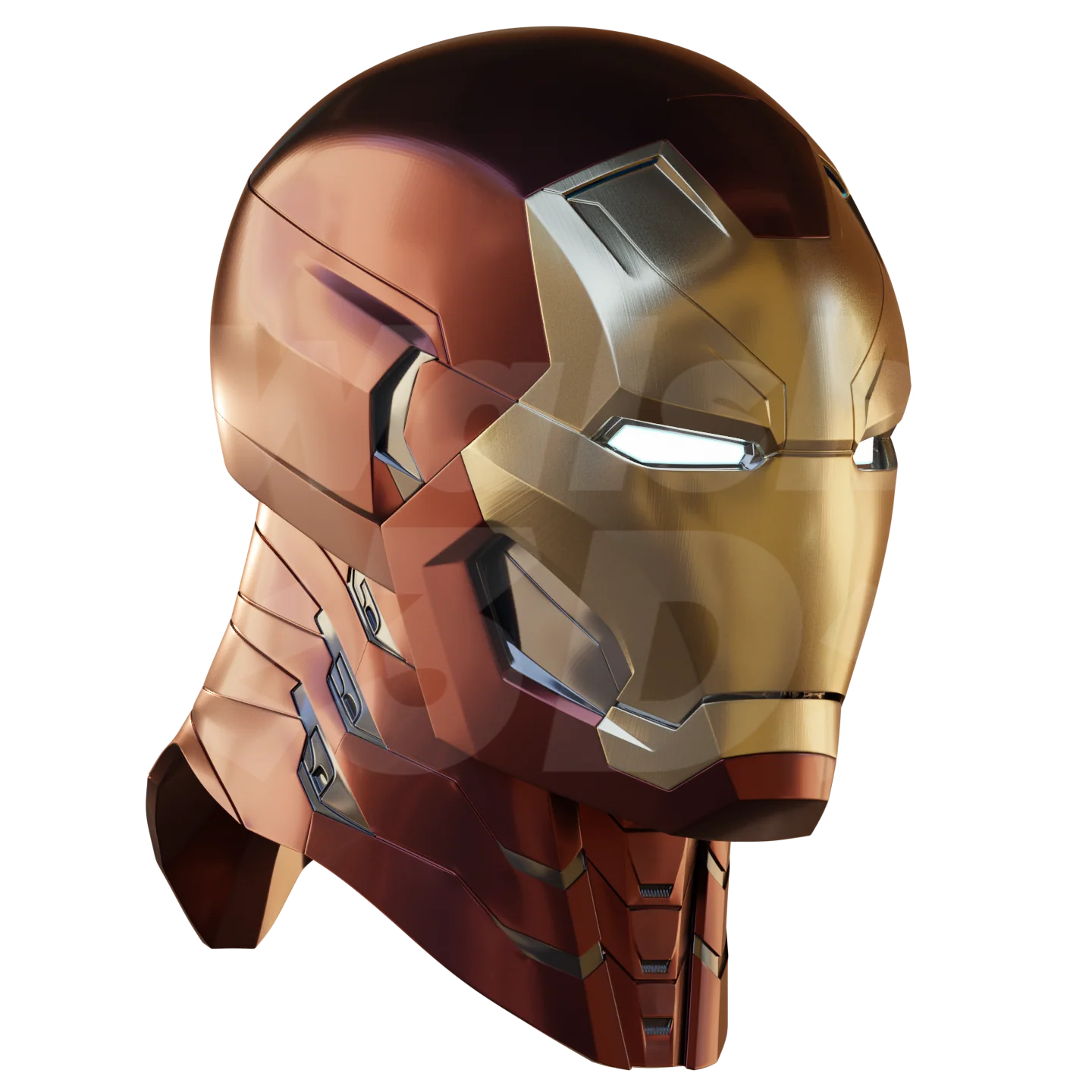 Motorized Mark 46 / 47 V3 Helmet 3D Print Model - Image 12