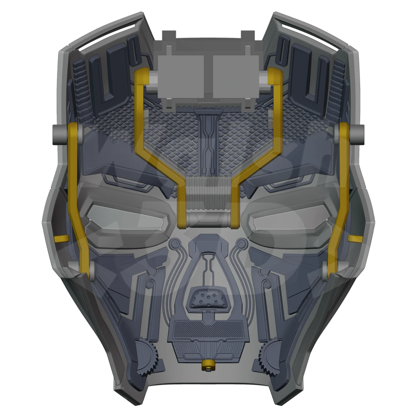 Motorized Mark 46 / 47 V3 Helmet 3D Print Model - Image 4