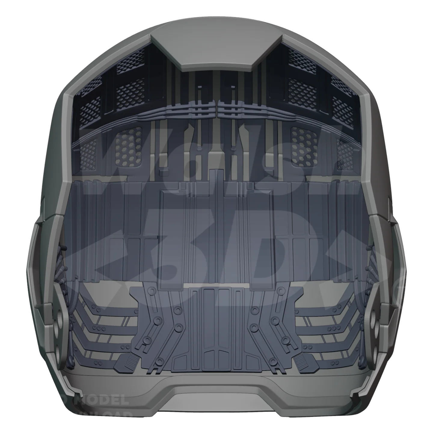 Motorized Mark 46 / 47 V3 Helmet 3D Print Model - Image 6